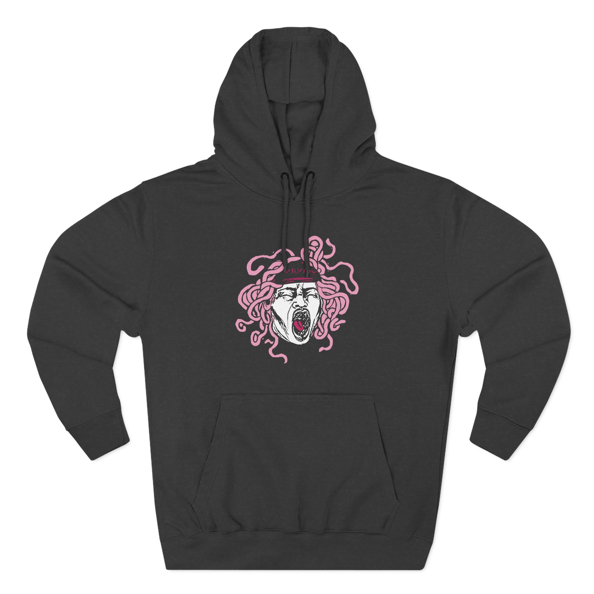Sofaygo Pink Heartz Three-Panel Fleece Hoodie
