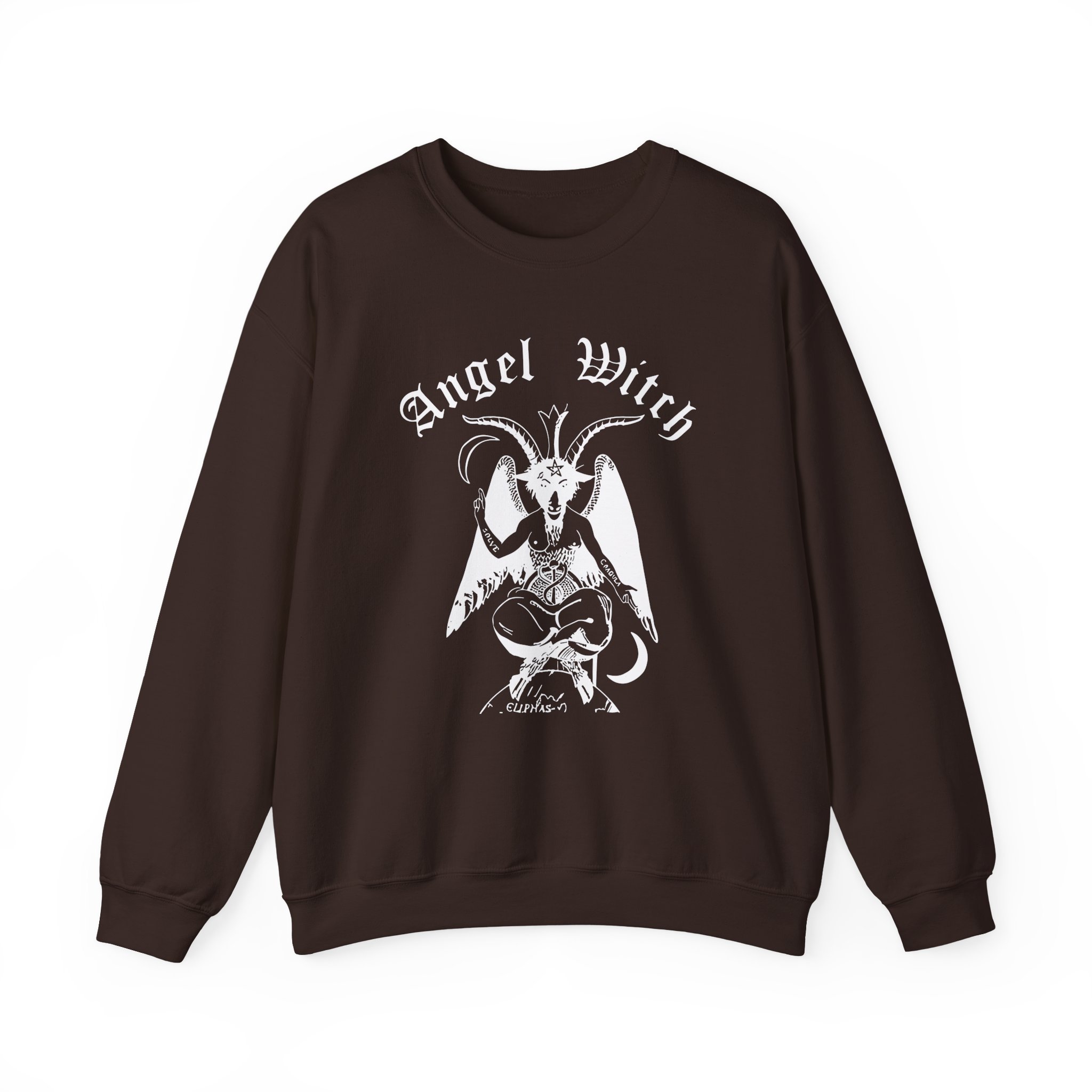 Angel Witch Baphomet Unisex Heavy Blendâ„¢ Crewneck Sweatshirt
