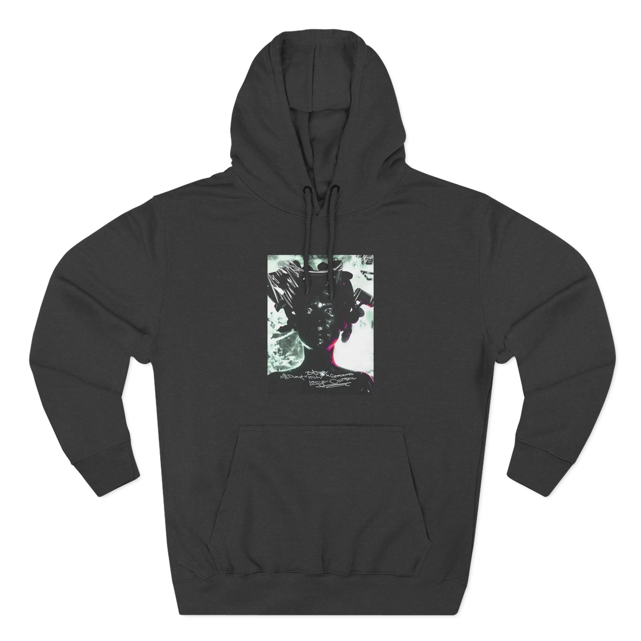 Meduza Three-Panel Fleece Hoodie