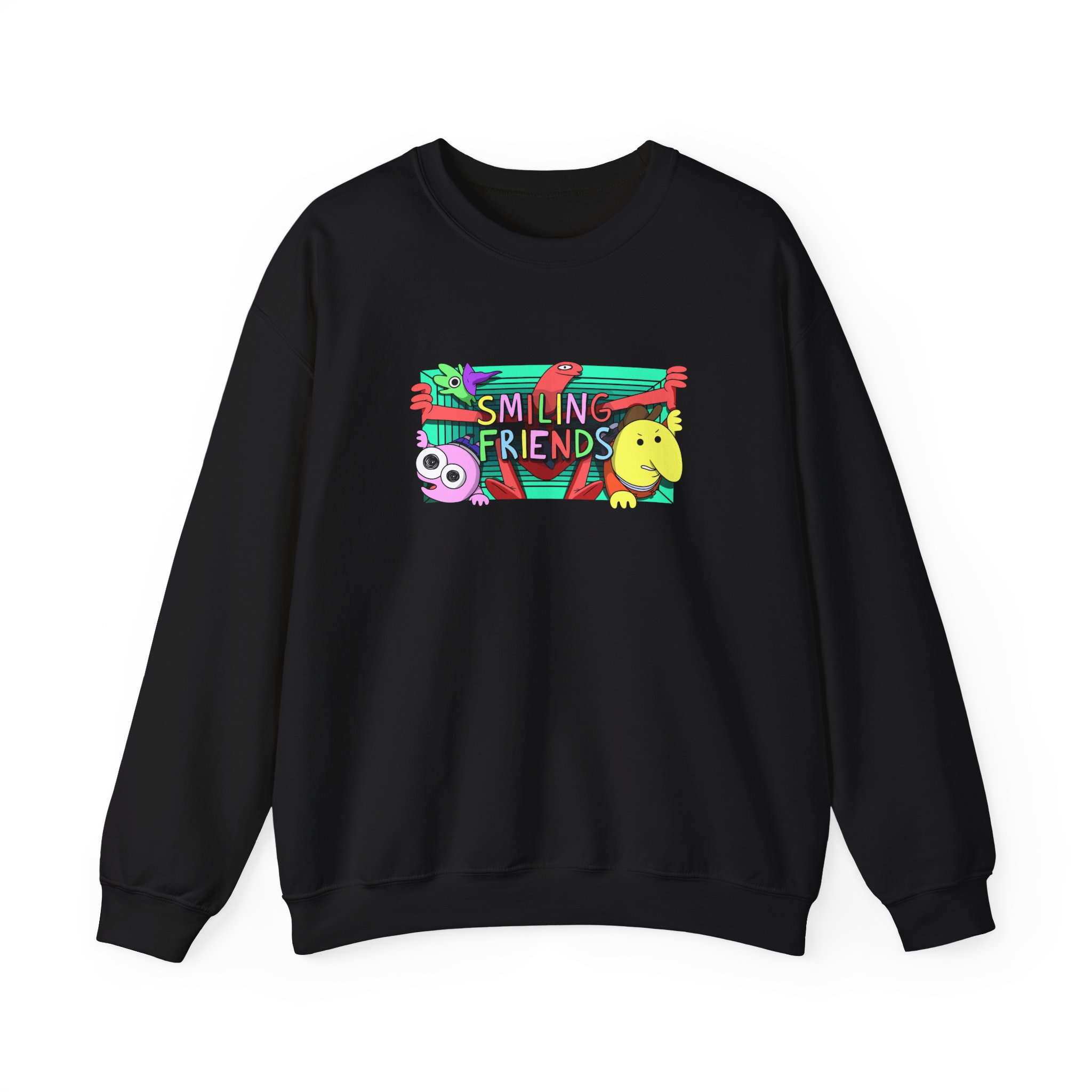 Smiling Friends Unisex Heavy Blend Crewneck Sweatshirt