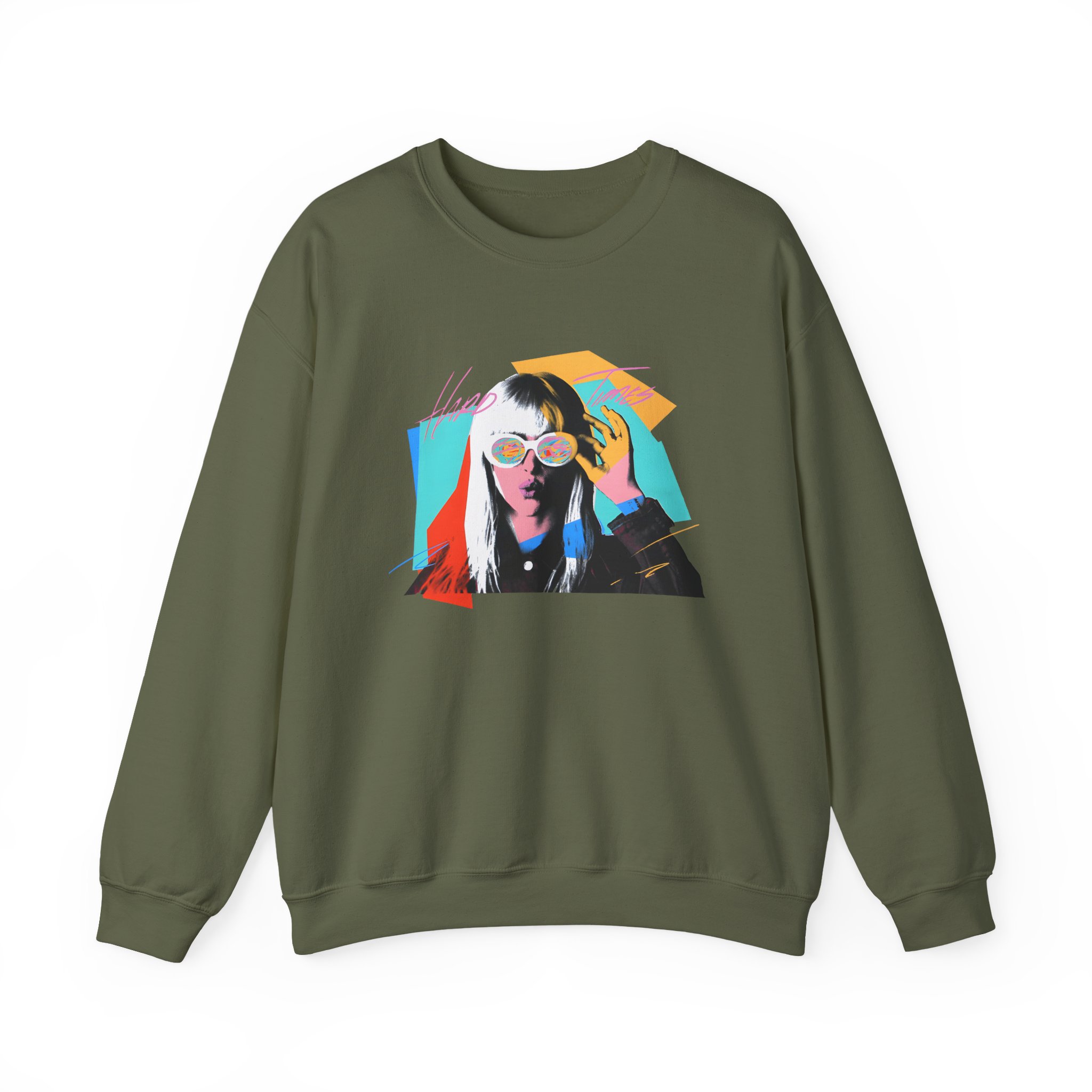 Hayley Williams Hard Times Unisex Heavy Blendâ„¢ Crewneck Sweatshirt