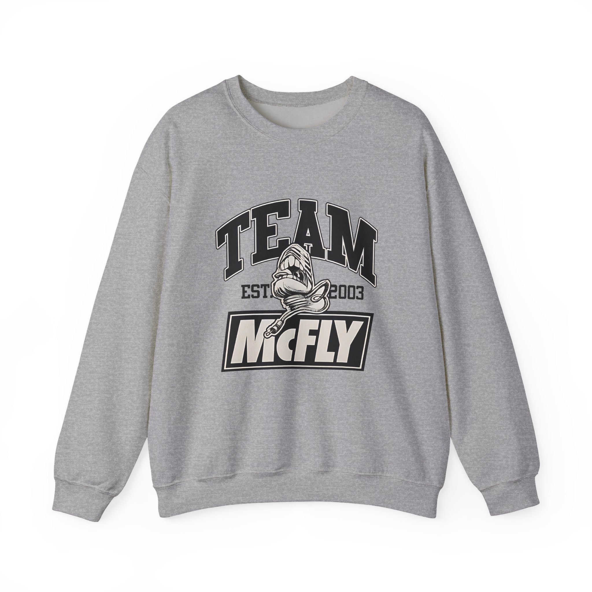 Mcfly Ecru Unisex Heavy Blend Crewneck Sweatshirt