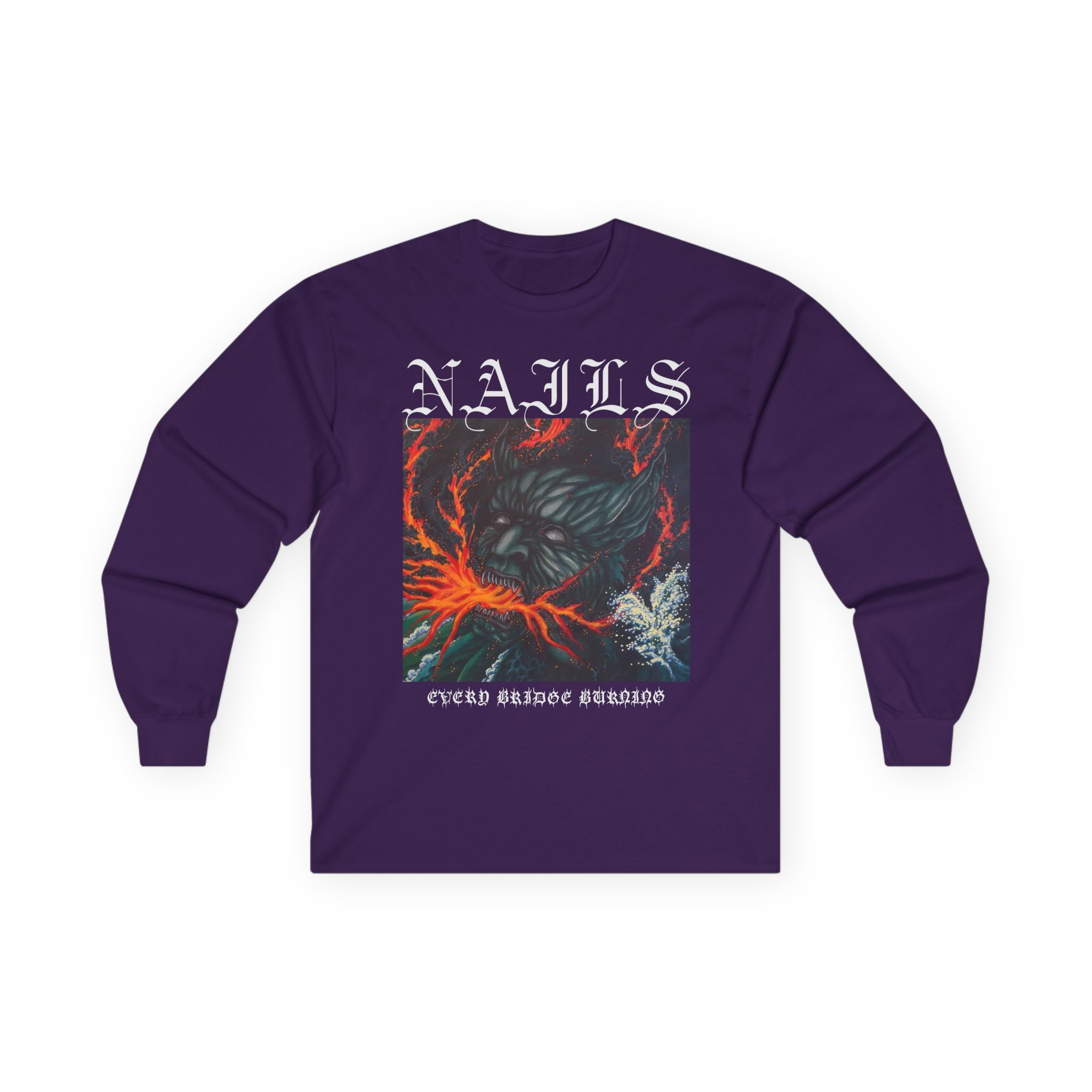 Nails Every Bridge Burning Unisex Ultra Cotton Long Sleeve Tee