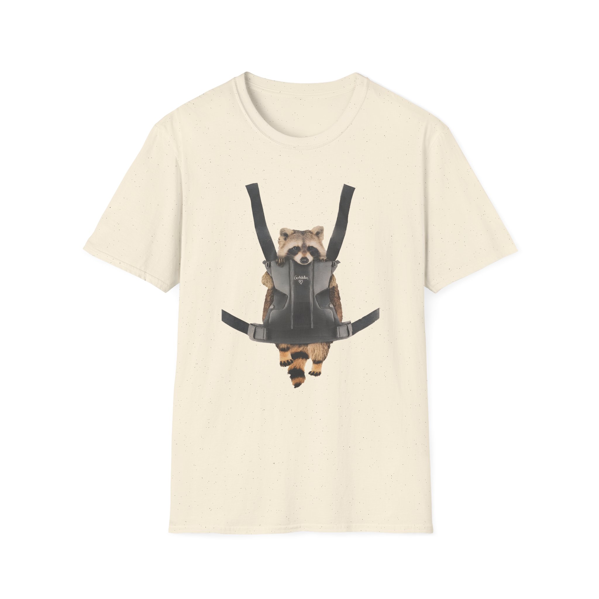 William Osman Raccoon Unisex Softstyle T-Shirt