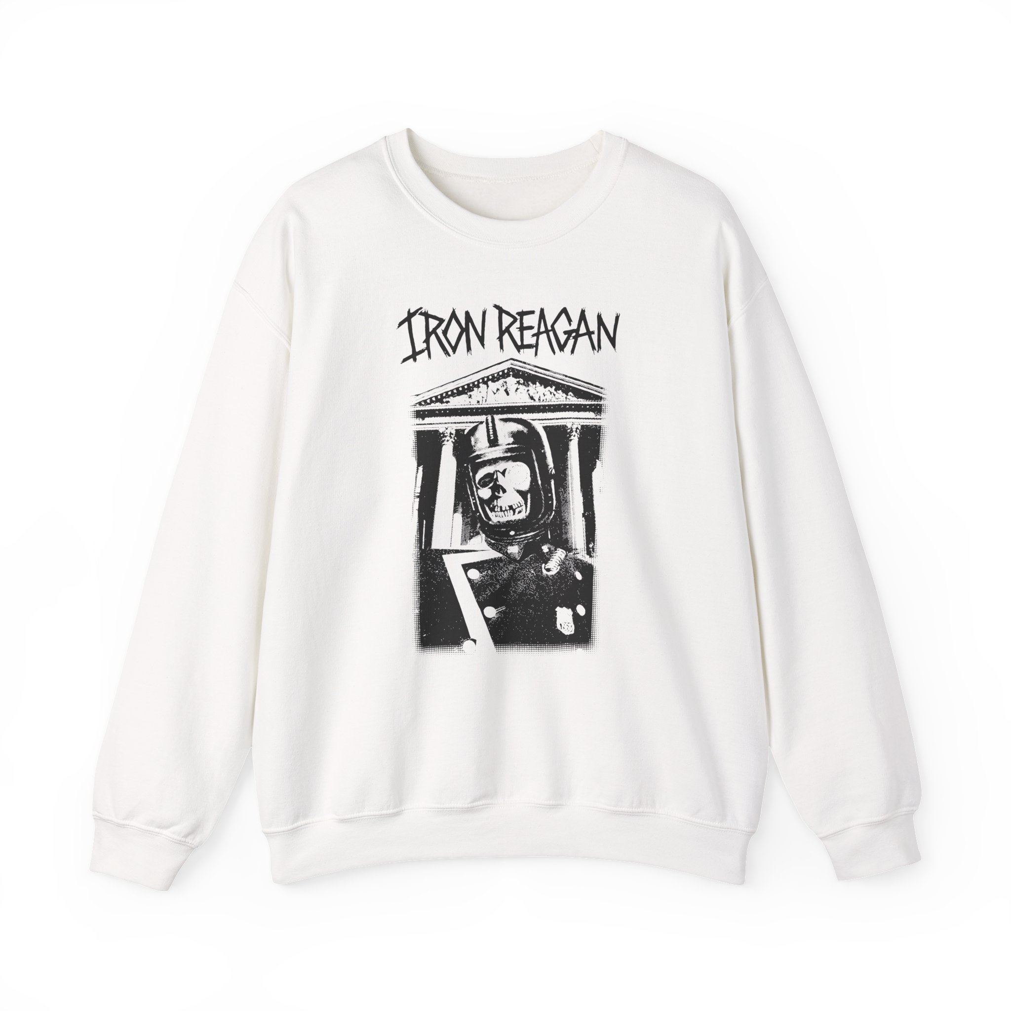 Iron Reagan Rewind Black Ink Unisex Heavy Blendâ„¢ Crewneck Sweatshirt