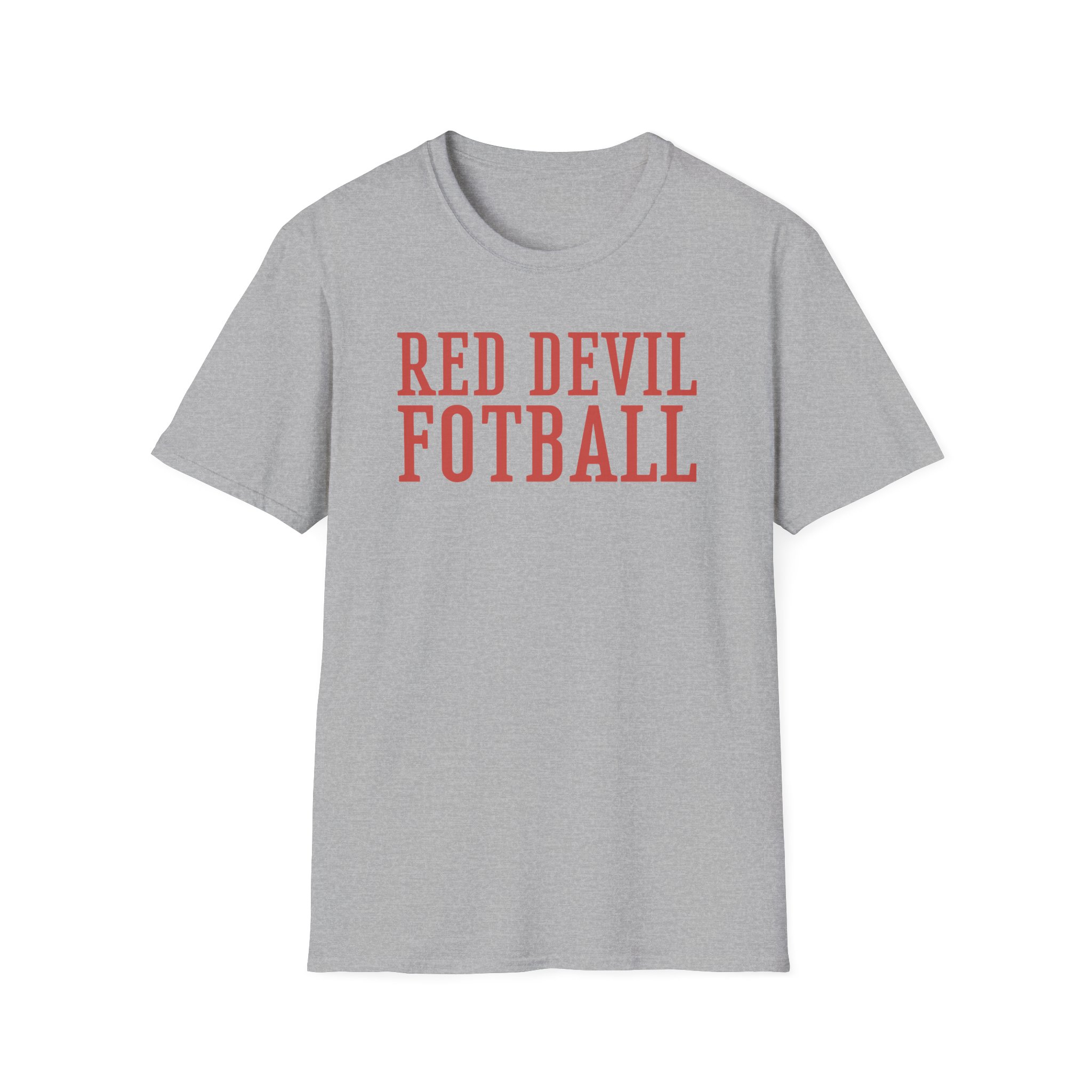 Shaboozey Red Devil Football Unisex Softstyle T-Shirt