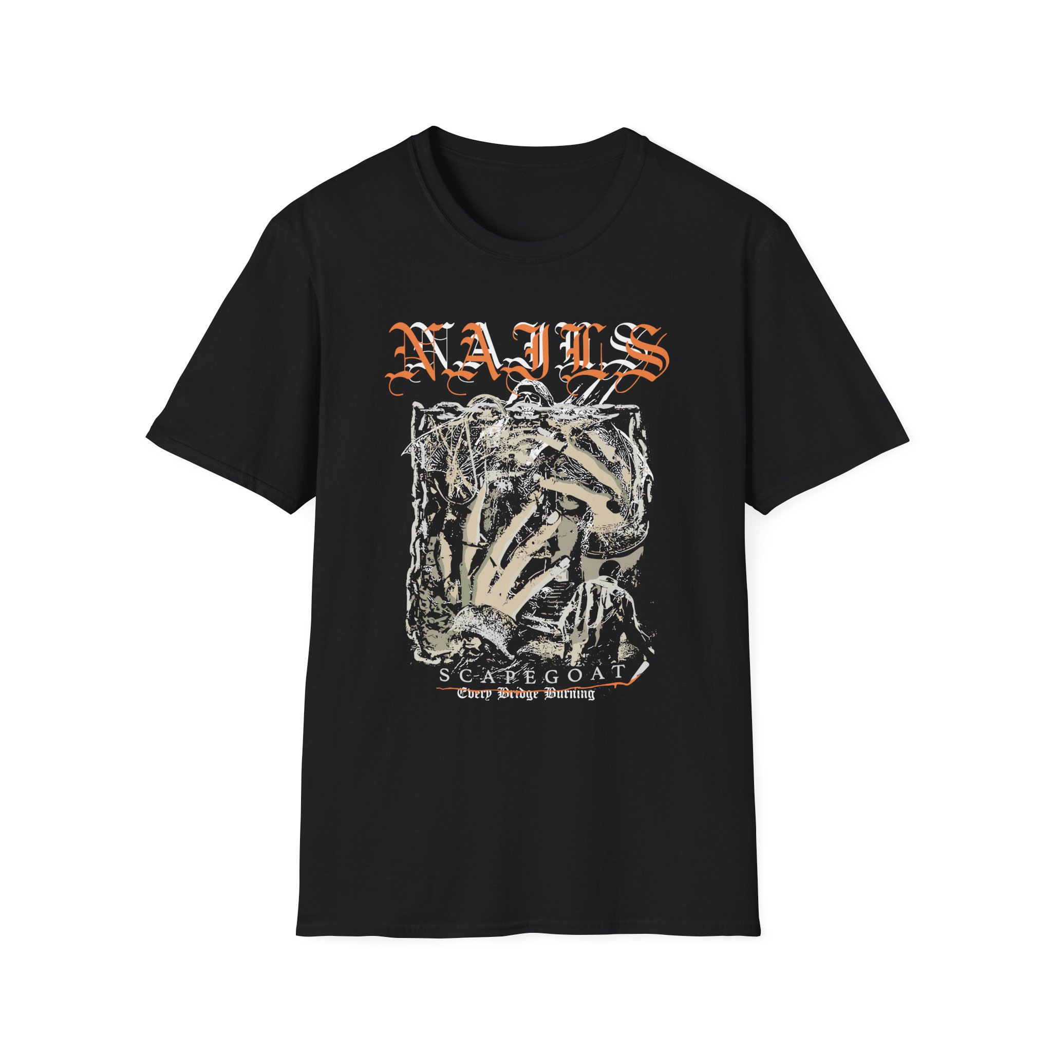Nails Scapegoat Unisex Softstyle T-Shirt