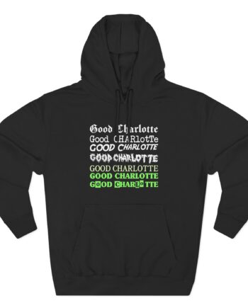 Good Charlotte Chinatown market Three-Panel Fleece Hoodie