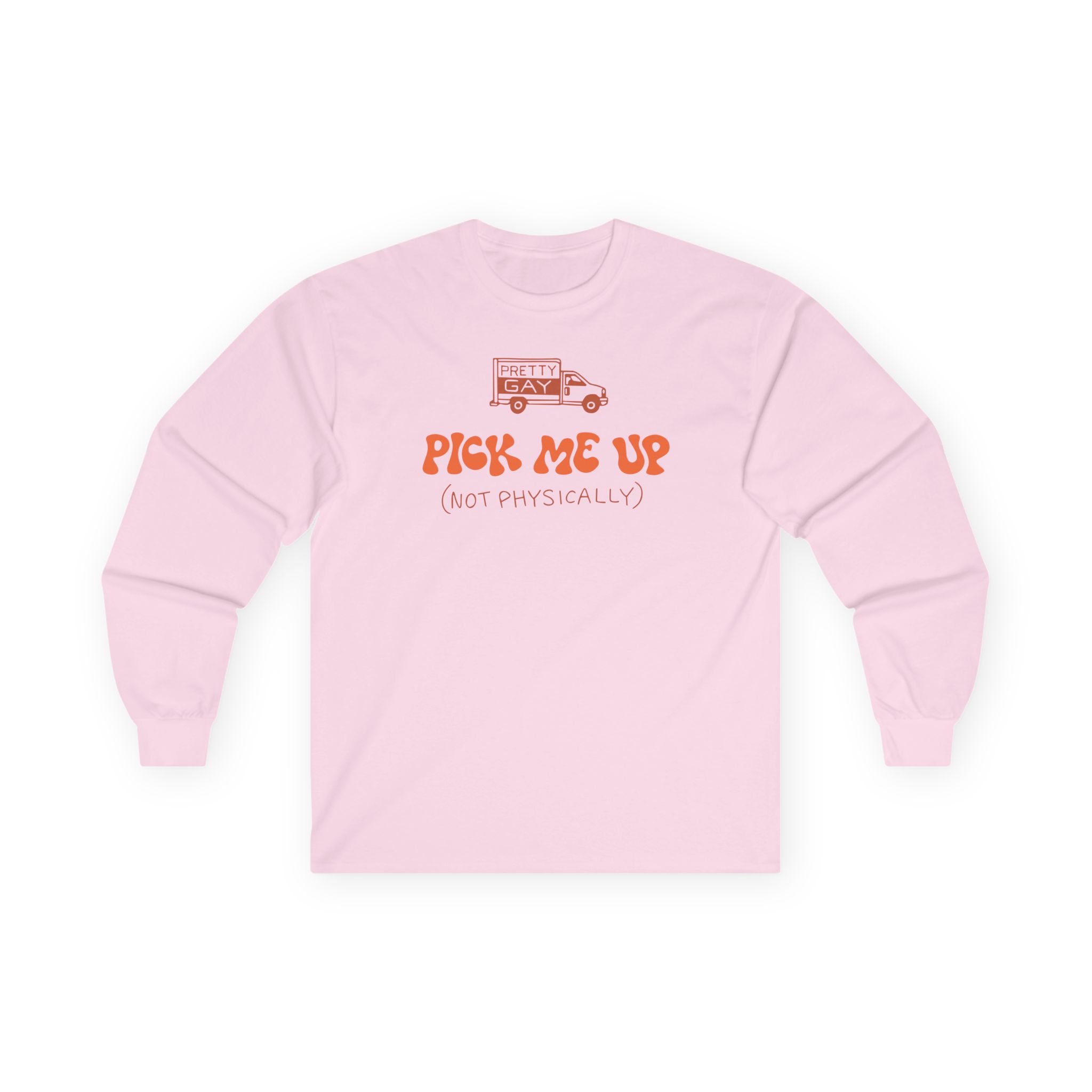 Drawfee Pick Me Up Unisex Ultra Cotton Long Sleeve Tee