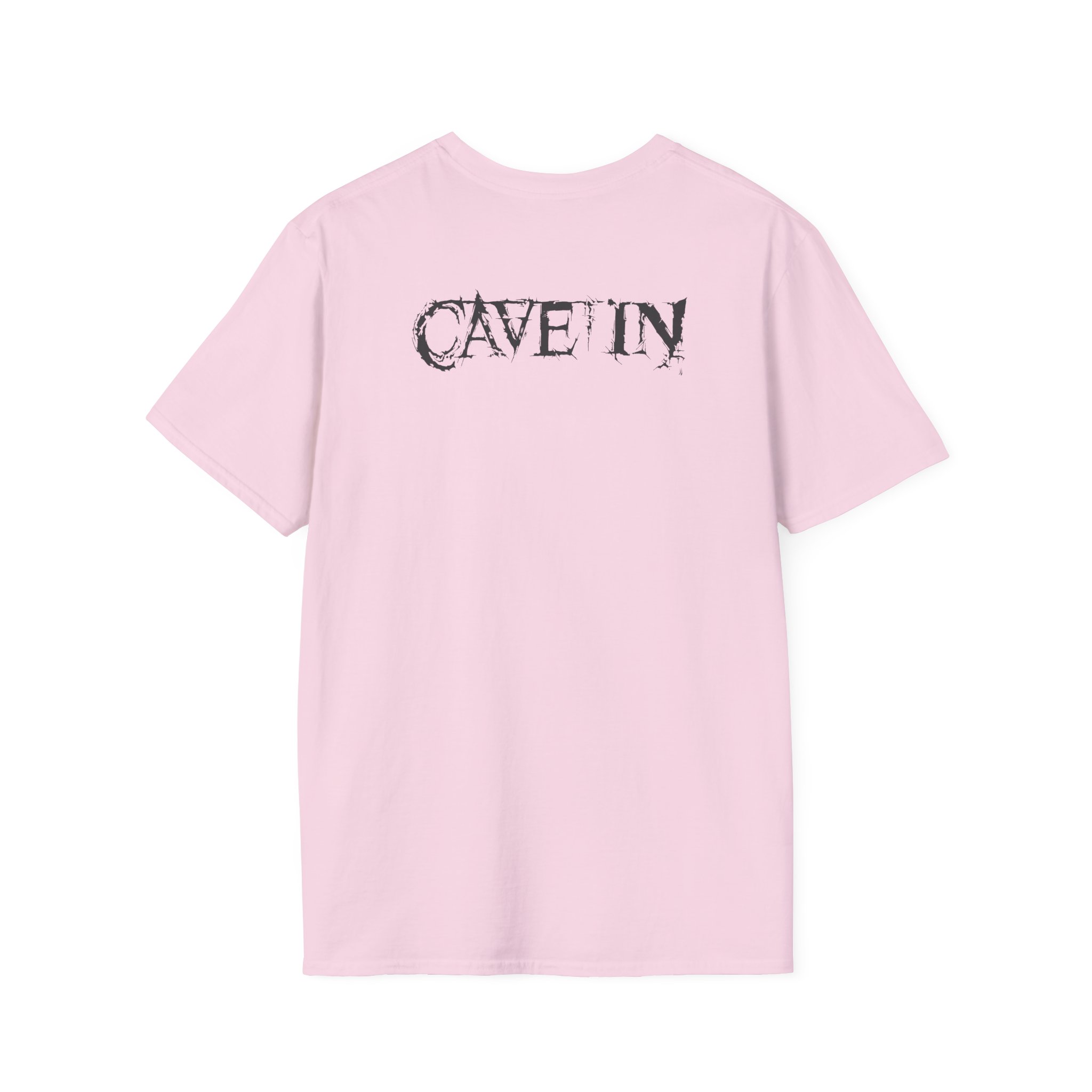Cave in Satellite: Blackened Unisex Softstyle T-Shirt