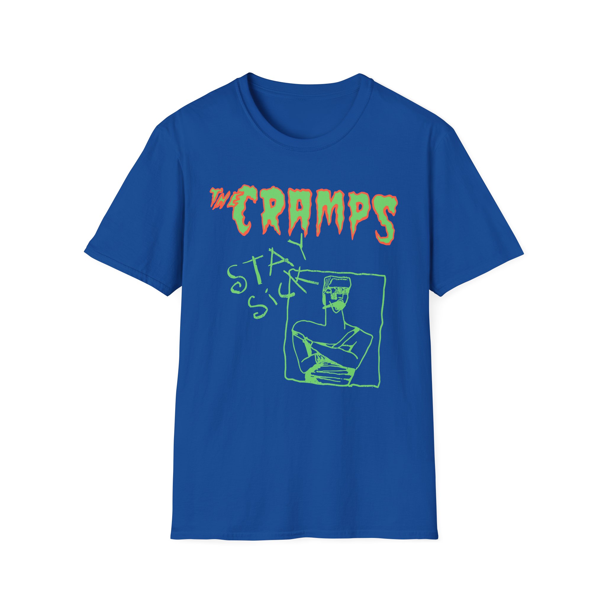 The Cramps Stay Sick Unisex Softstyle T-Shirt
