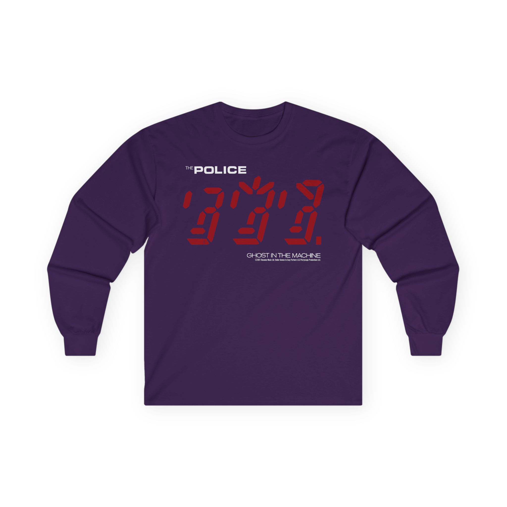 The Police Ghost in the Machine Unisex Ultra Cotton Long Sleeve Tee