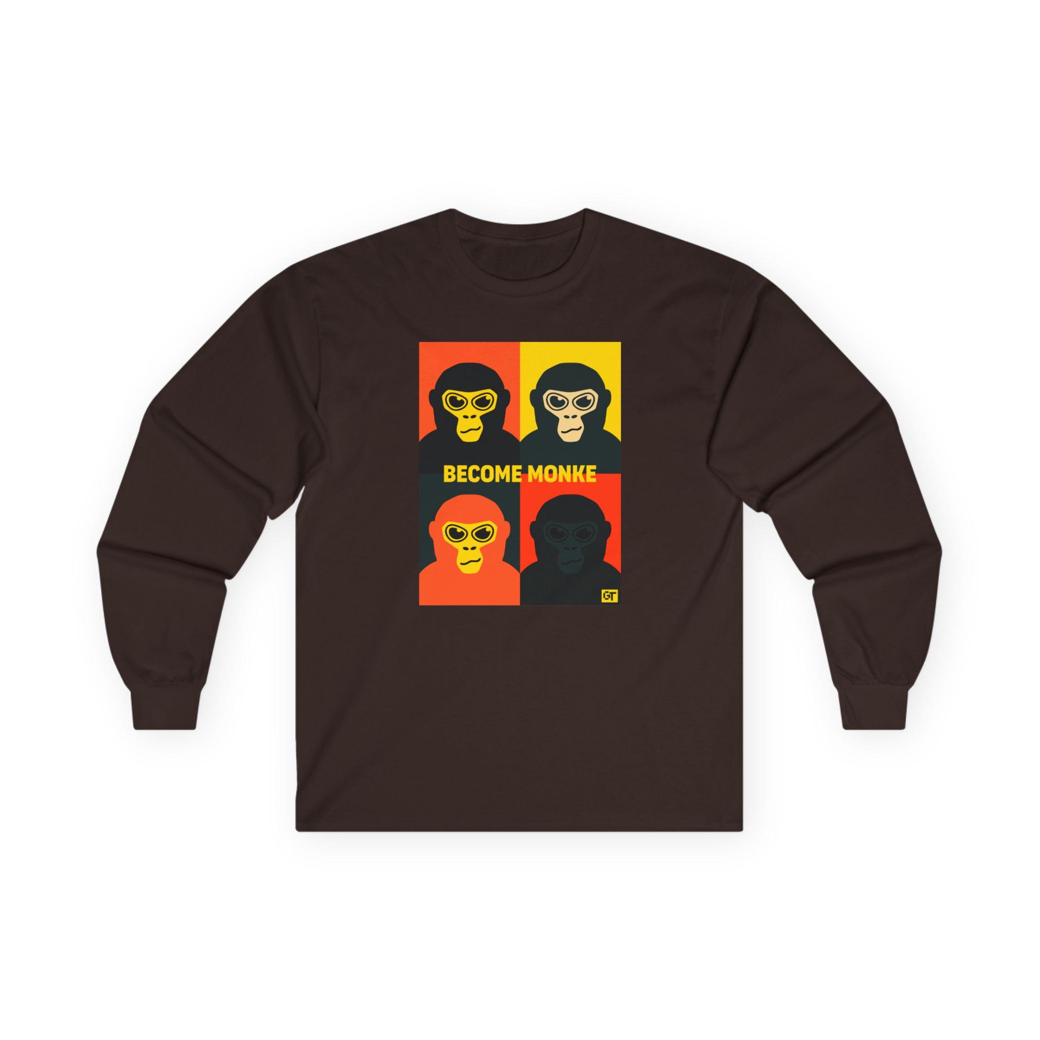 Gorilla Tag Become Monke Unisex Ultra Cotton Long Sleeve Tee