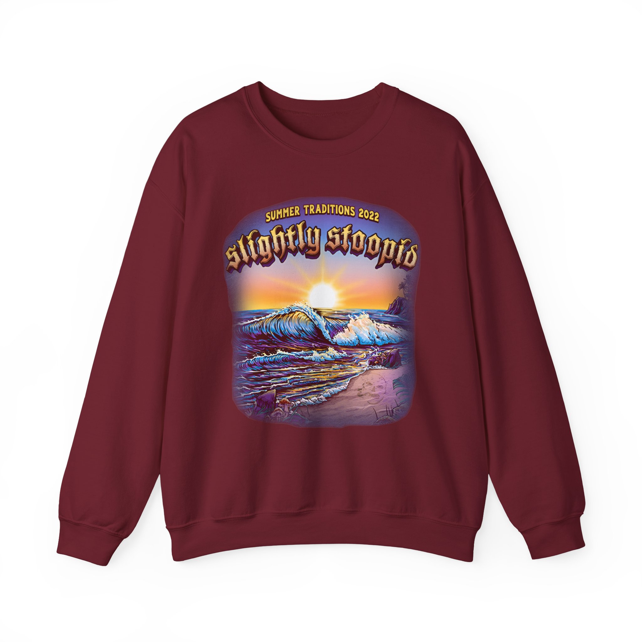 Slightly Stoopid Summer Traditions 2022 Unisex Heavy Blendâ„¢ Crewneck Sweatshirt