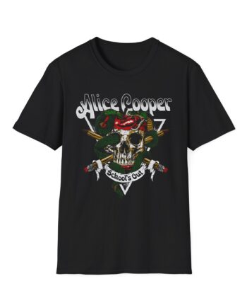 Alice Cooper School's Out Apple Tree Unisex Softstyle T-Shirt