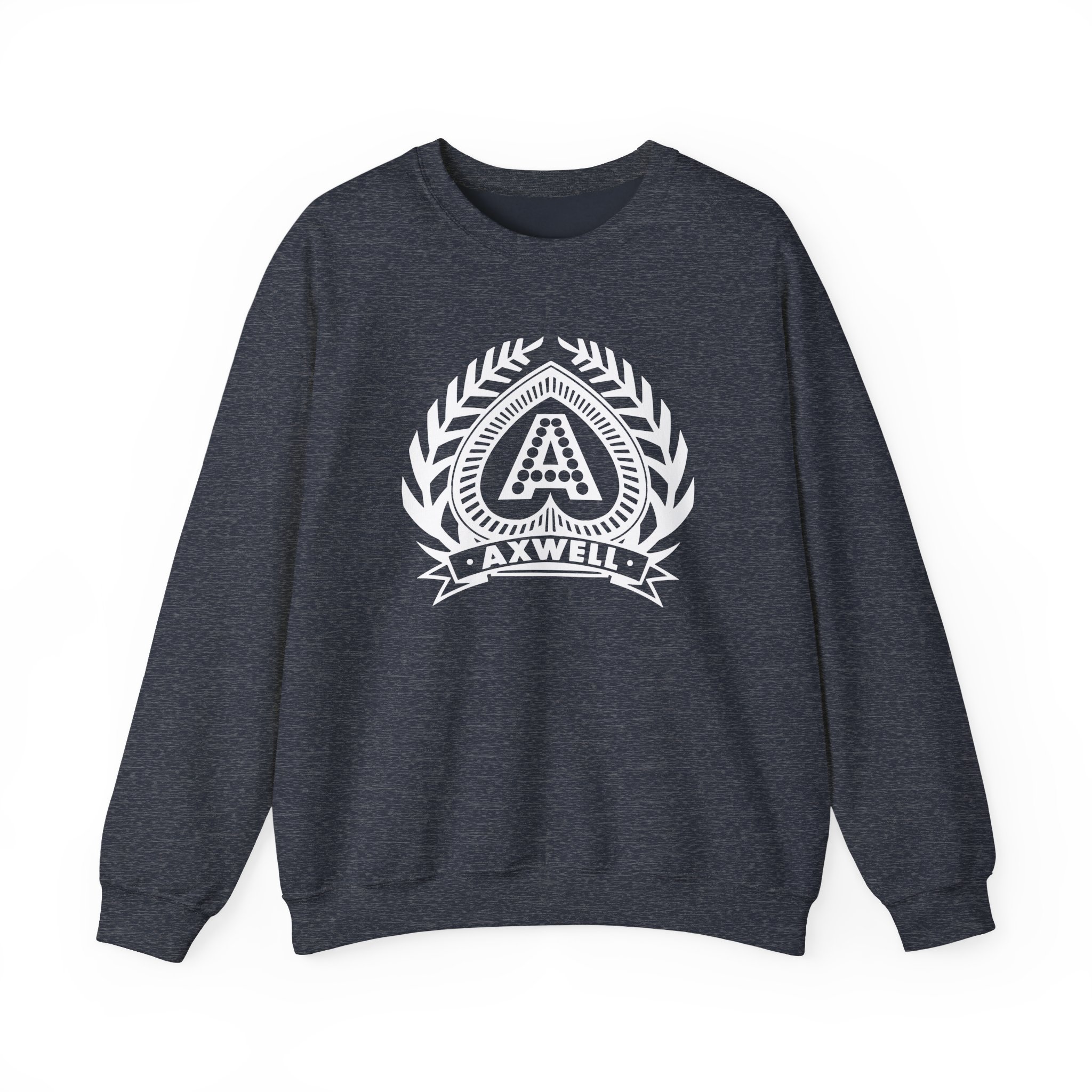 Axwell Logo Unisex Heavy Blendâ„¢ Crewneck Sweatshirt