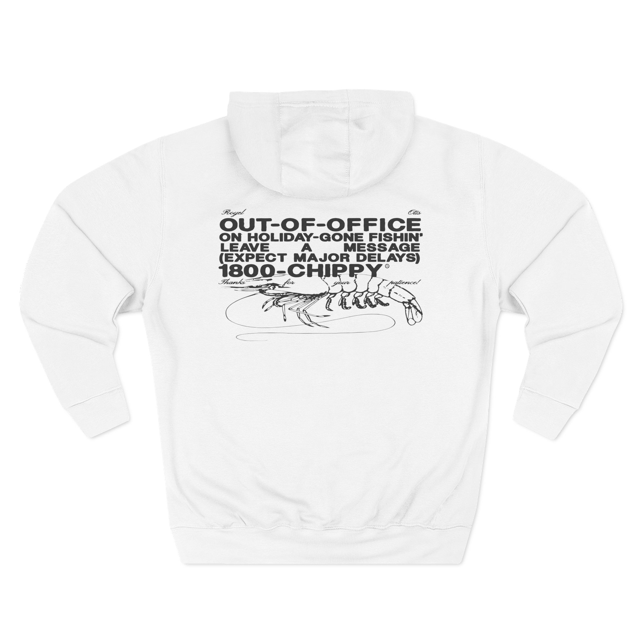 Royel Otis Out of Office Chippy Three-Panel Fleece Hoodie