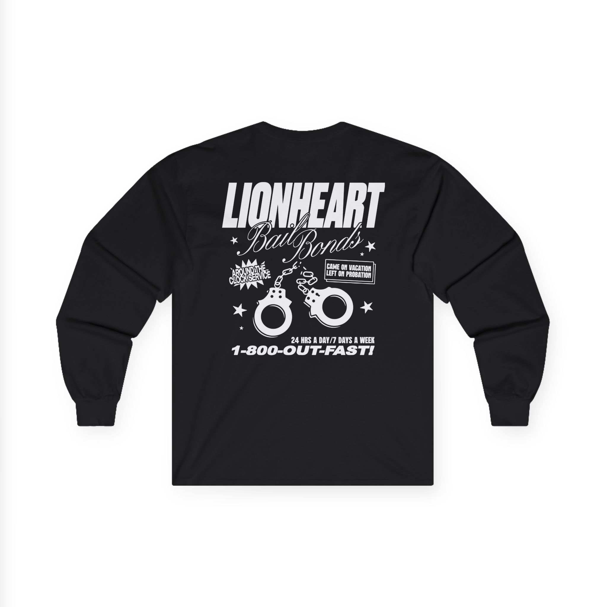 Lionheart "Bail Bonds" Unisex Ultra Cotton Long Sleeve Tee