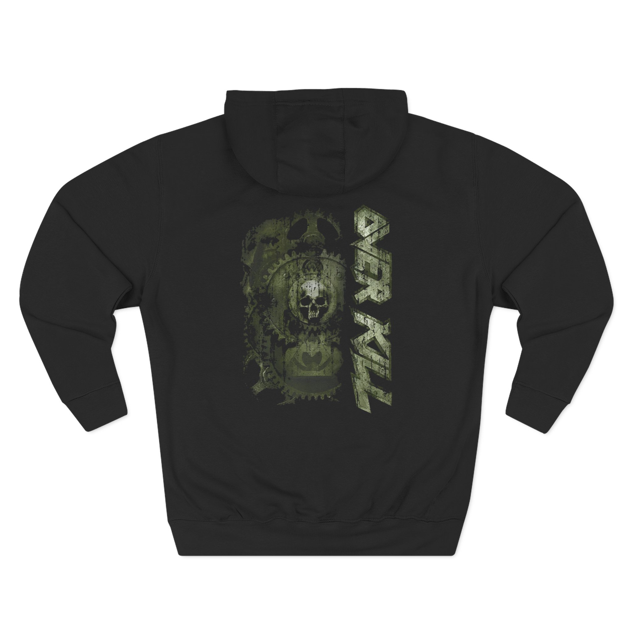 Overkill Faces Three-Panel Fleece Hoodie