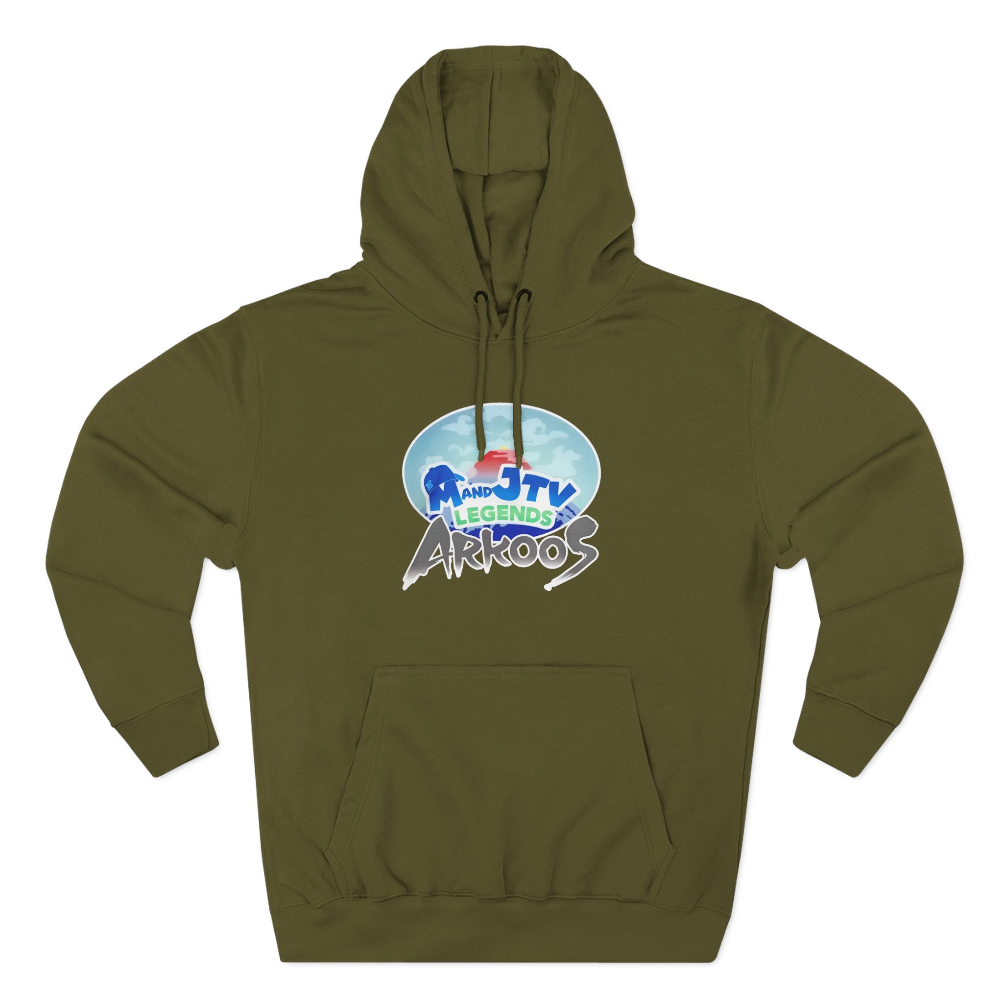 Mandjtv Three-Panel Fleece Hoodie