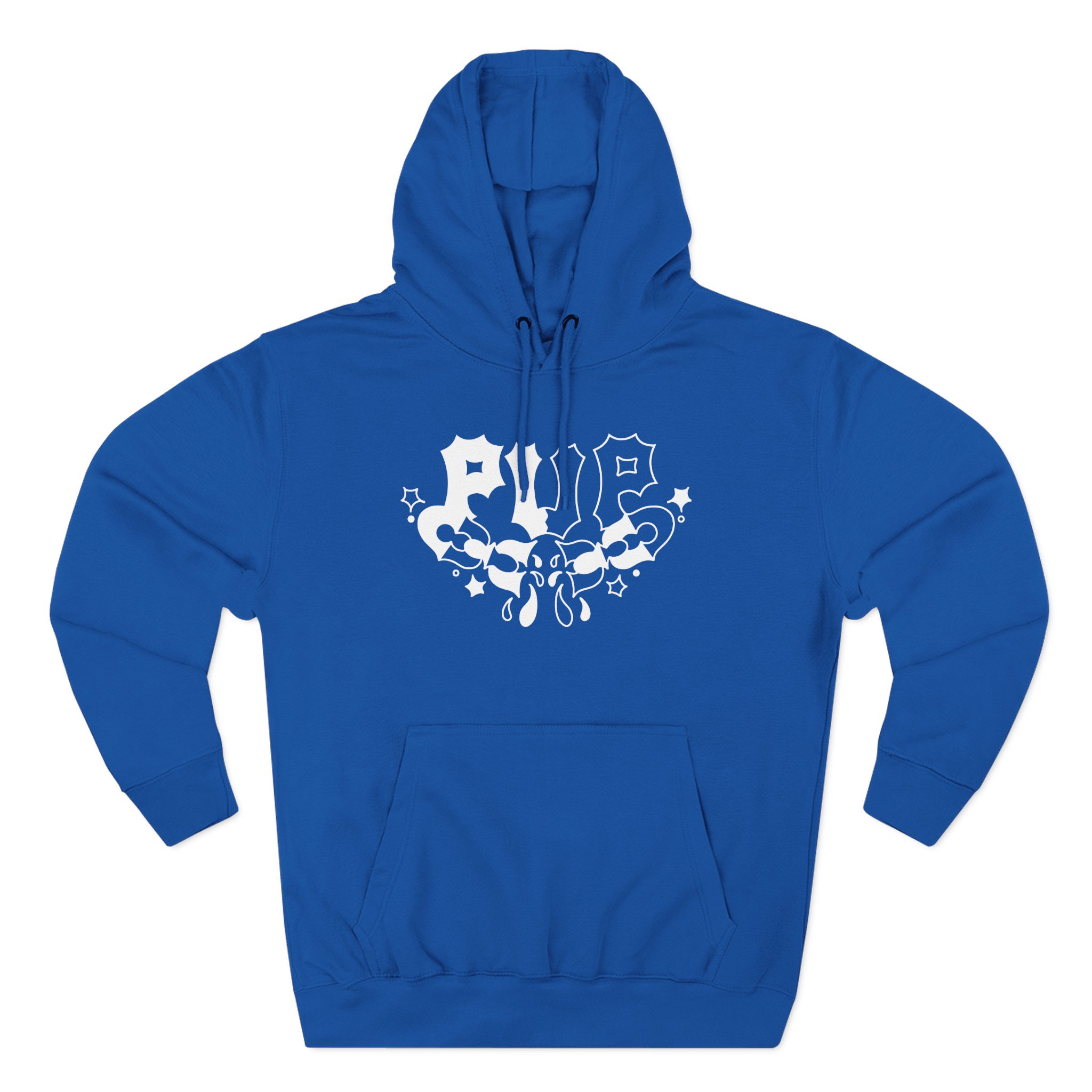 Pup Grim Reaping Three-Panel Fleece Hoodie