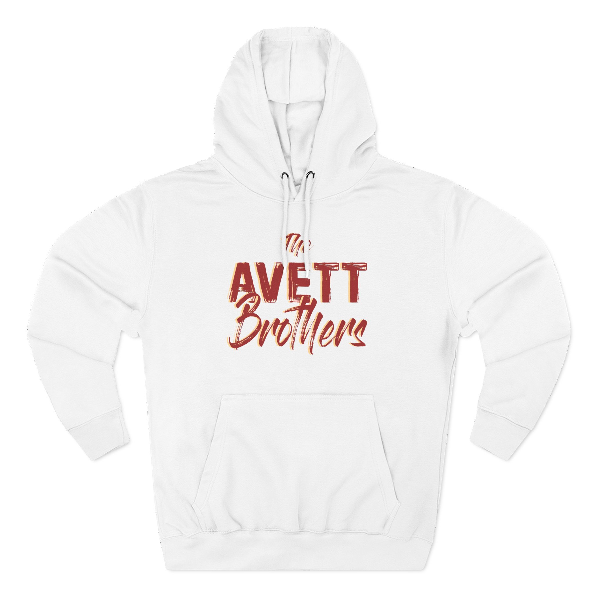 Avett Brothers Painted Sign Logo Three-Panel Fleece Hoodie