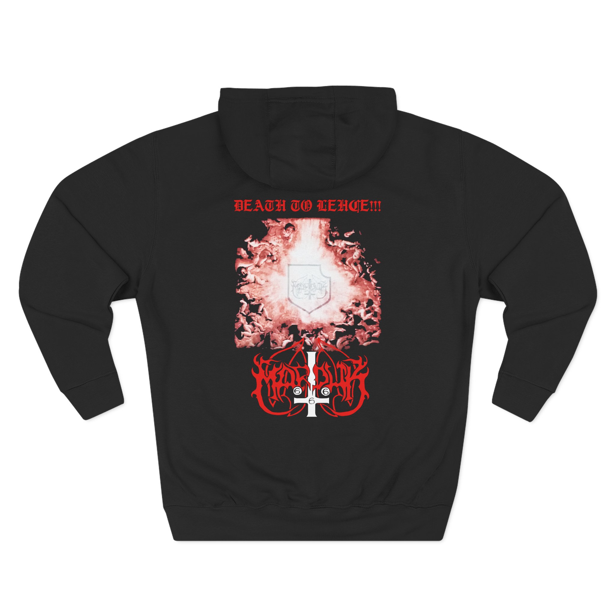 Marduk Heaven Shall Burn Three-Panel Fleece Hoodie