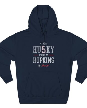 Paige Bueckers Hu5ky From Hopkins Three-Panel Fleece Hoodie