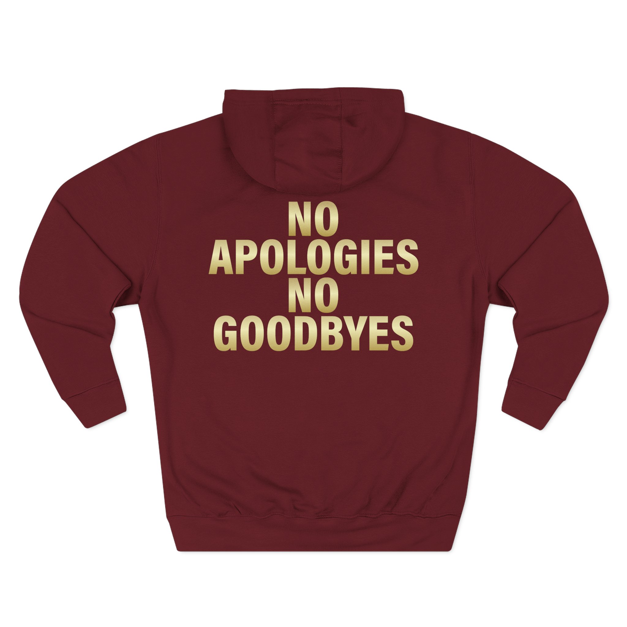 Spite No Apologies Foil Three-Panel Fleece Hoodie