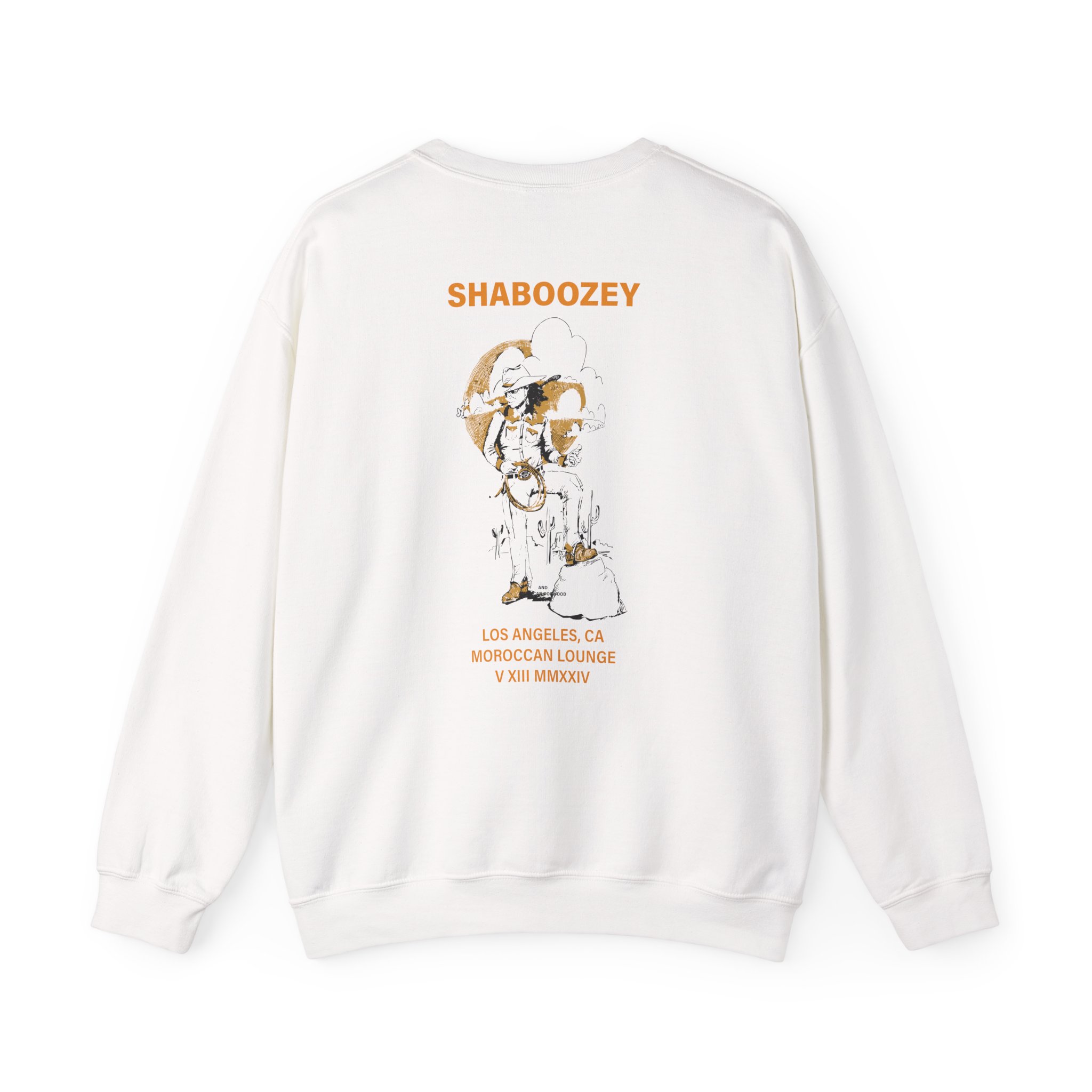 Shaboozey Live in Los Angeles Unisex Heavy Blendâ„¢ Crewneck Sweatshirt