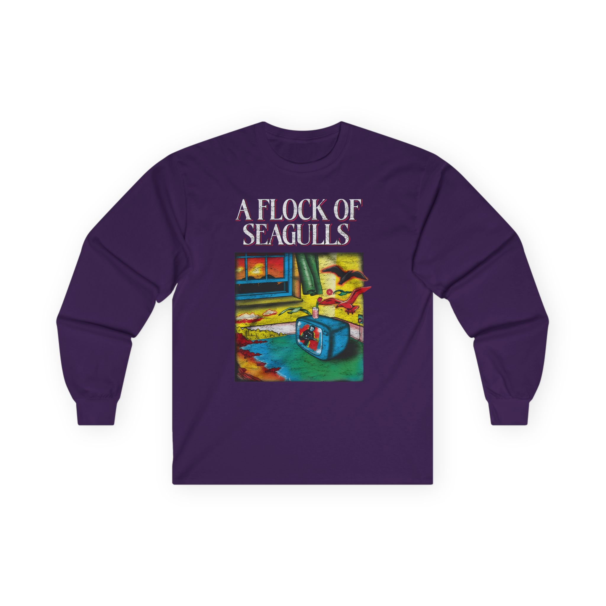 A Flock of Seagulls I Ran Tour Unisex Ultra Cotton Long Sleeve Tee