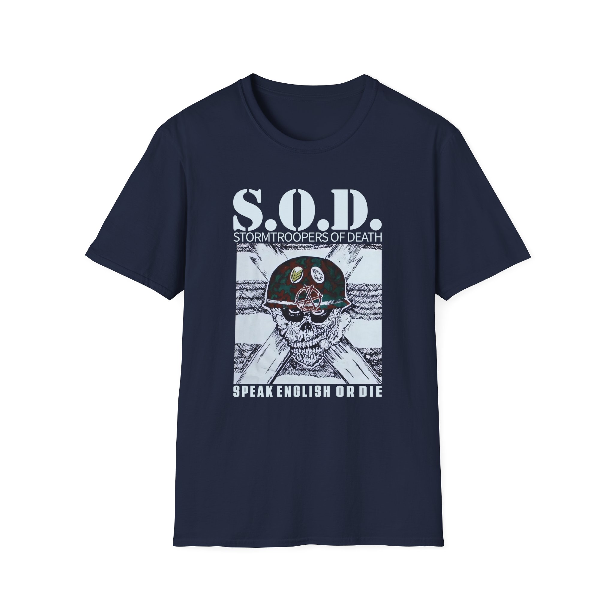 Stormtroopers of Death S.o.d. Band Unisex Softstyle T-Shirt