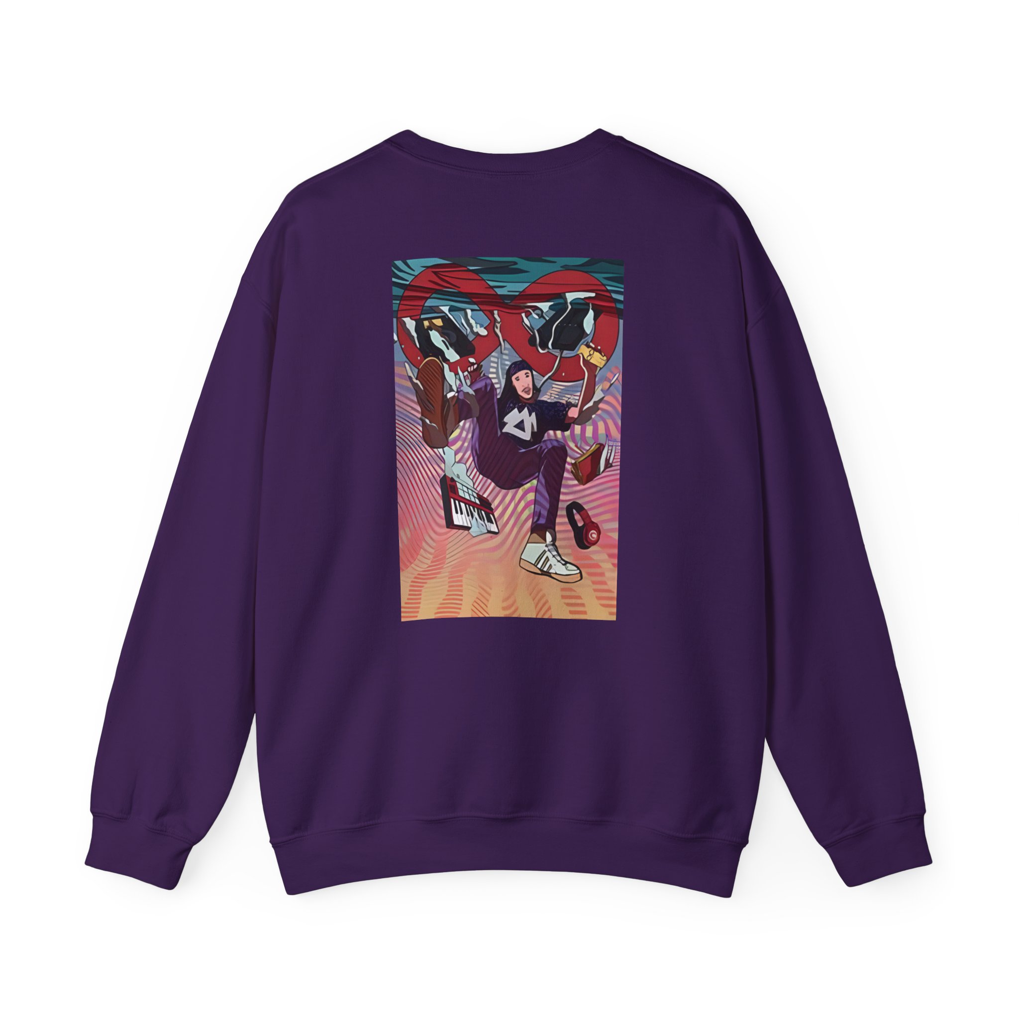 Liquid Stranger Unisex Heavy Blendâ„¢ Crewneck Sweatshirt