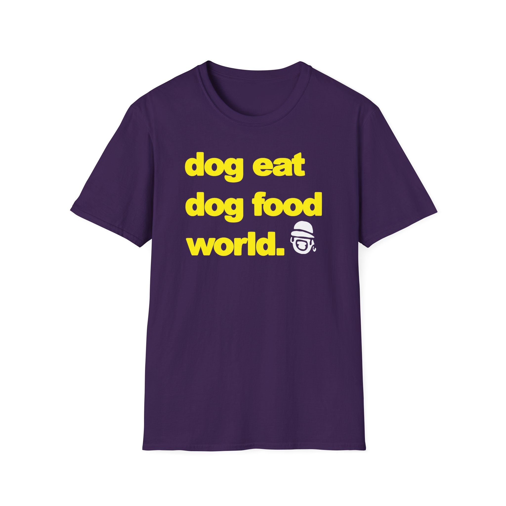 Dog Eat Dog Food World Unisex Softstyle T-Shirt
