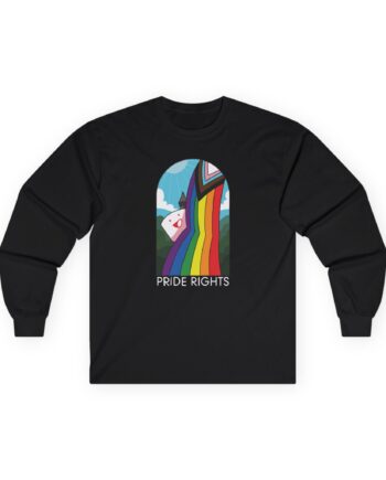 Drawfee Pride Rights Unisex Ultra Cotton Long Sleeve Tee