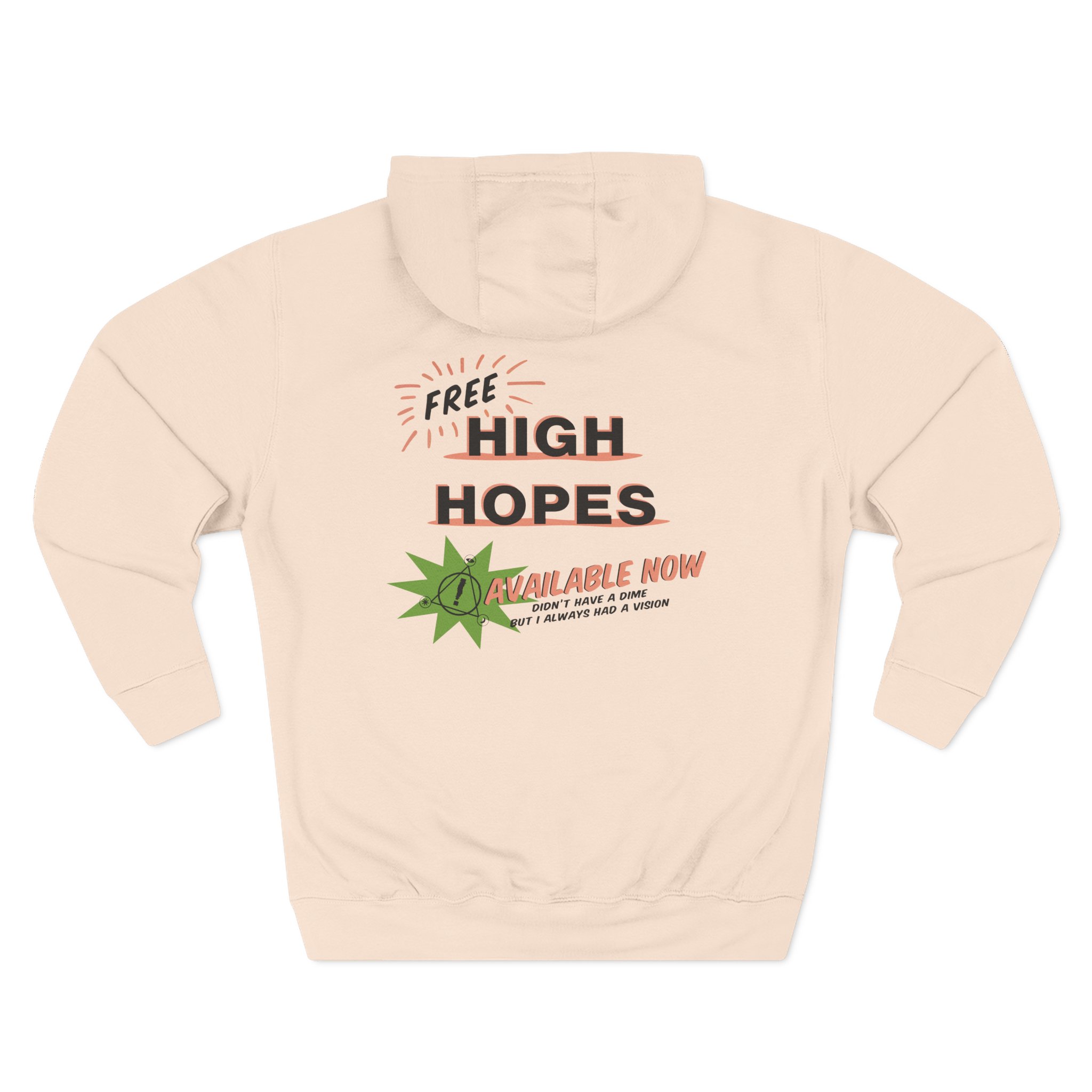 Panic at the Disco High Hopes Three-Panel Fleece Hoodie