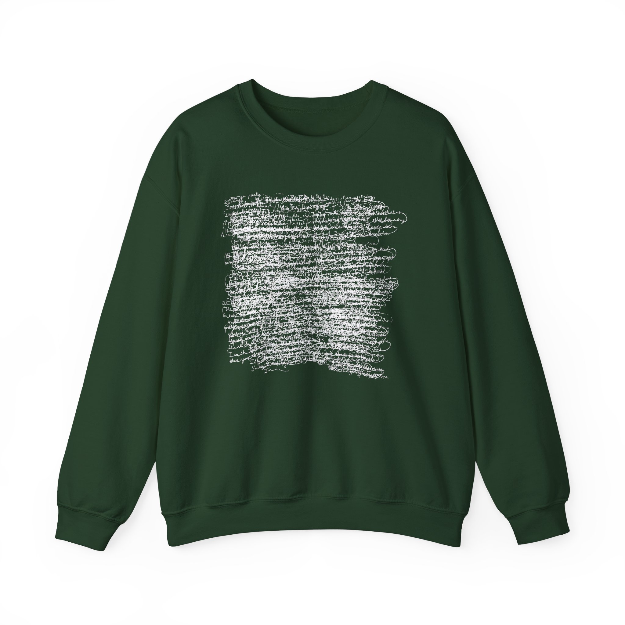 Tom Odell Scribble Unisex Heavy Blendâ„¢ Crewneck Sweatshirt