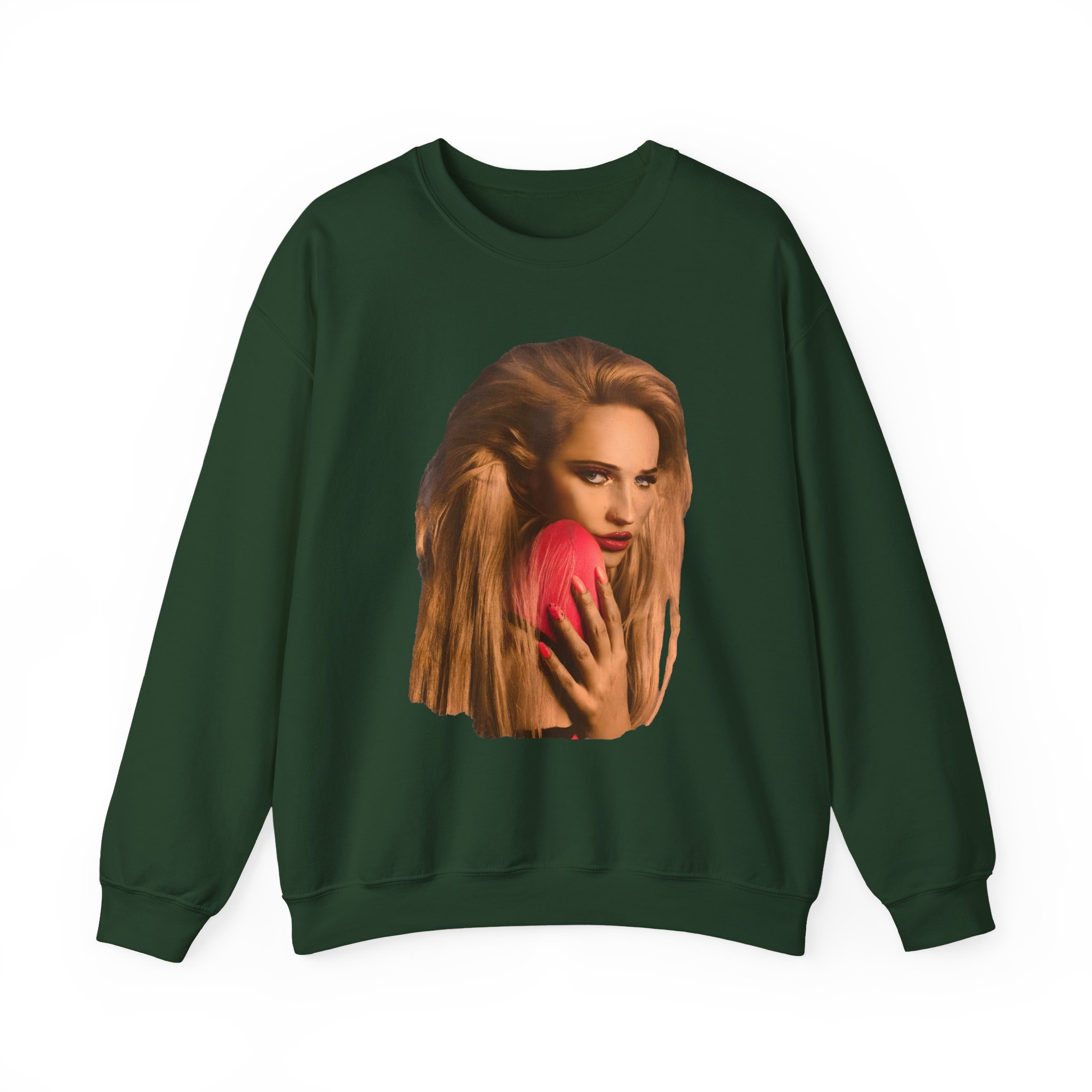 Kim Petras Glam Shot Unisex Heavy Blendâ„¢ Crewneck Sweatshirt