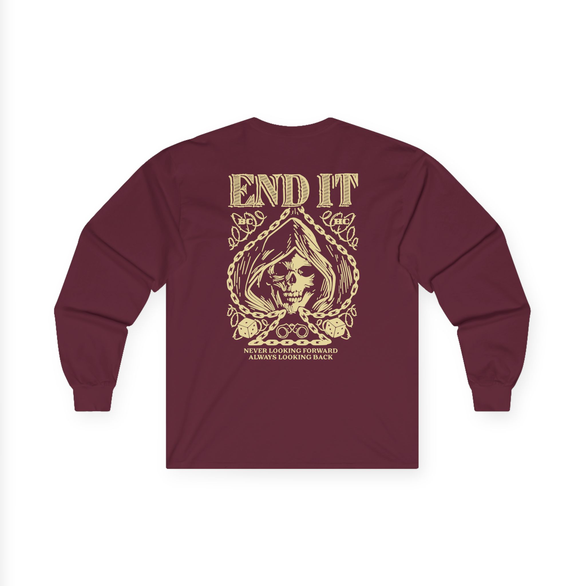 End It Spade Reaper Unisex Ultra Cotton Long Sleeve Tee