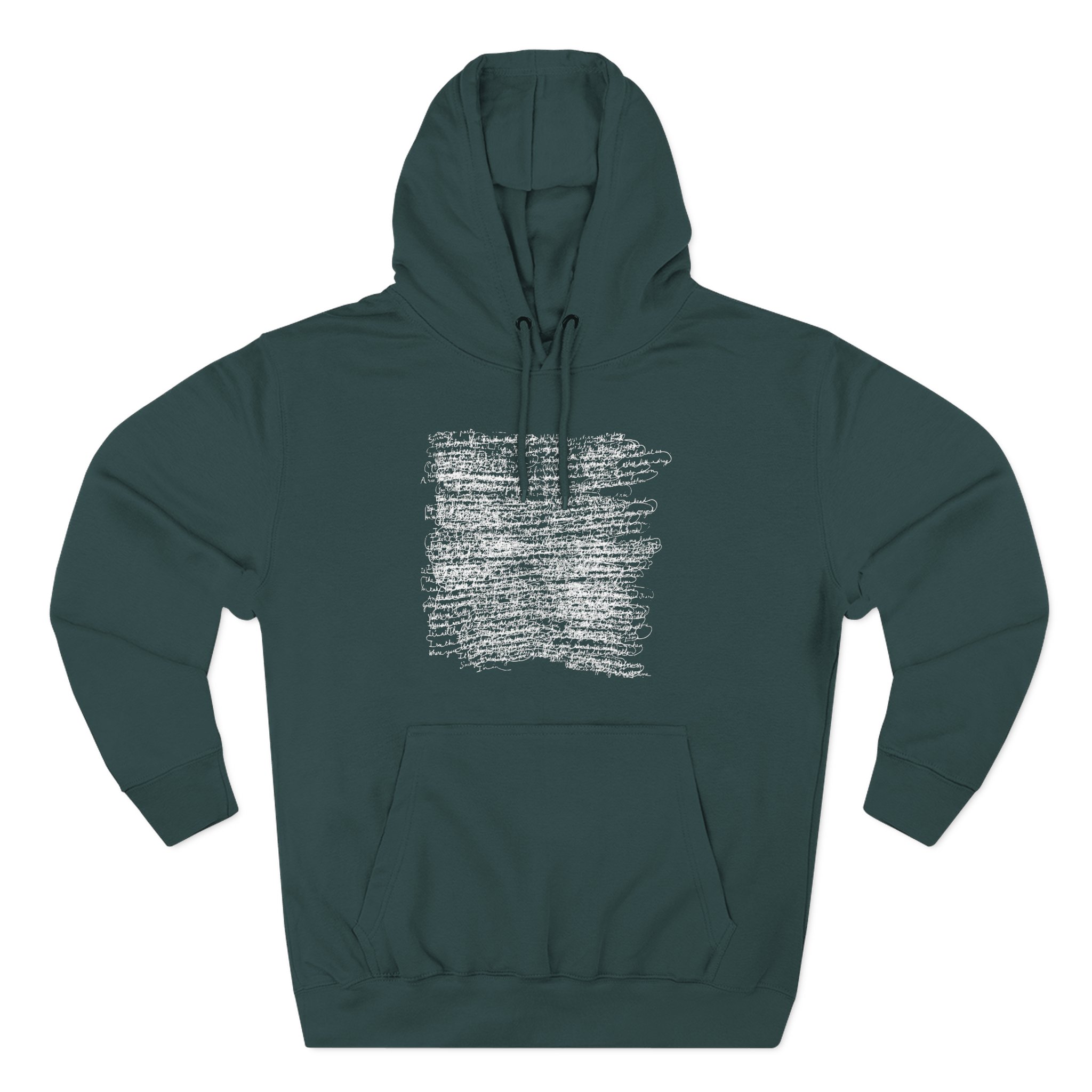 Tom Odell Scribble Three-Panel Fleece Hoodie