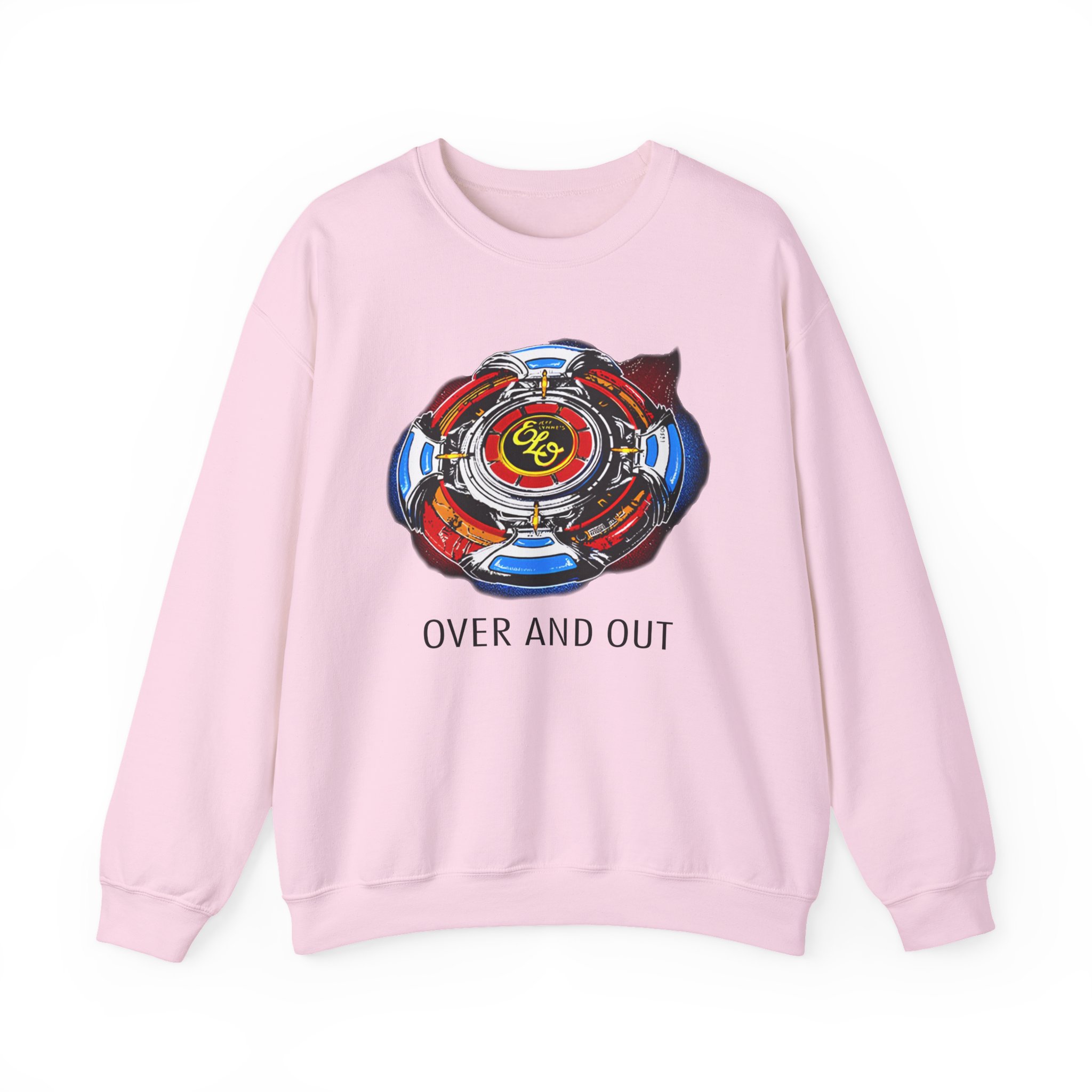 Elo Over and Out Spaceship Unisex Heavy Blendâ„¢ Crewneck Sweatshirt