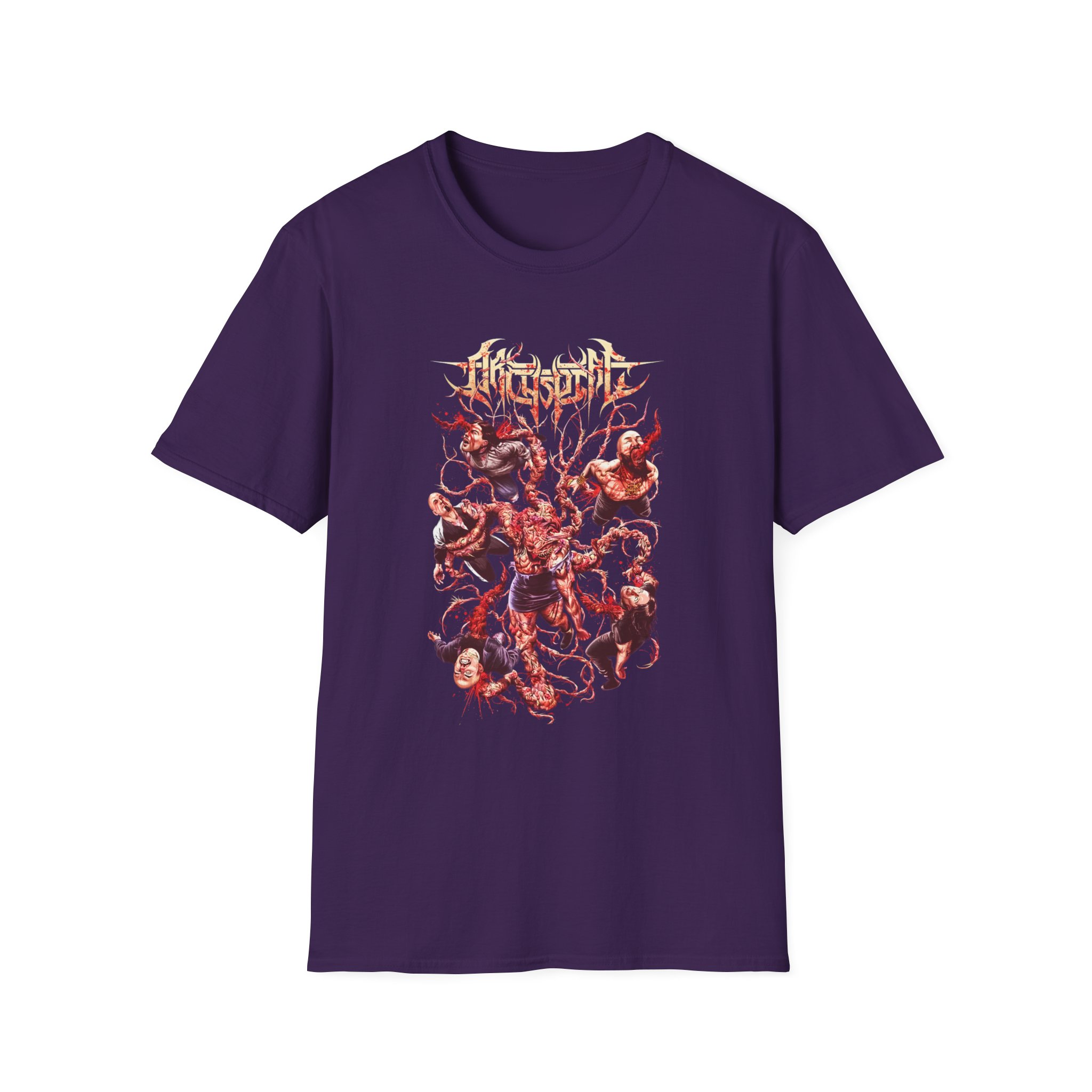 Archspire Bleed The Future Creature Unisex Softstyle T-Shirt