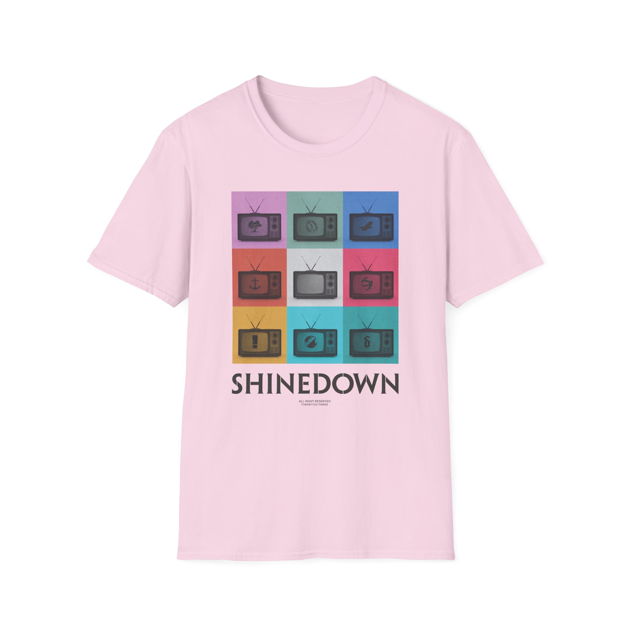 Shinedown TV Discography Unisex Softstyle T-Shirt