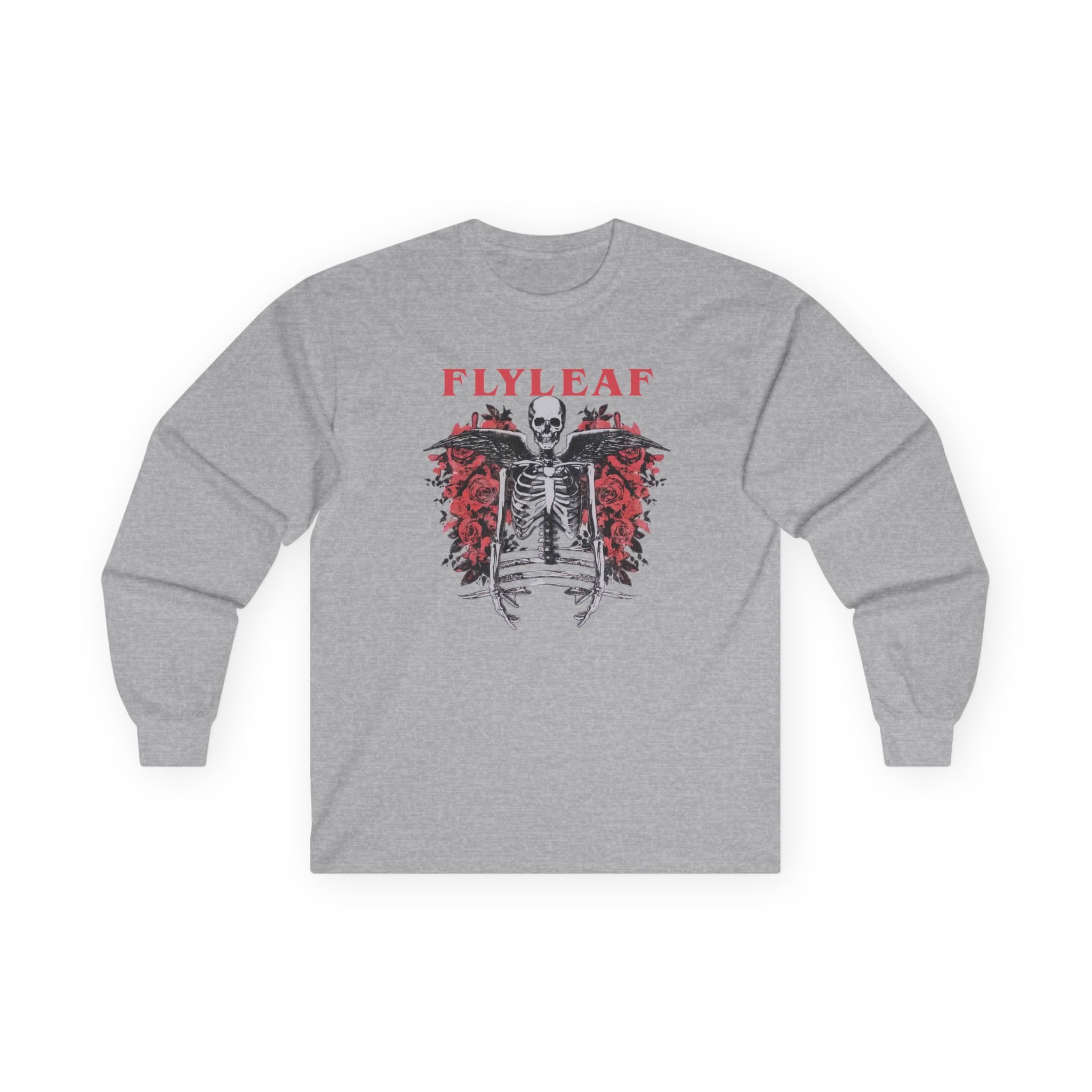 Flyleaf Skeleton Angel Unisex Ultra Cotton Long Sleeve Tee