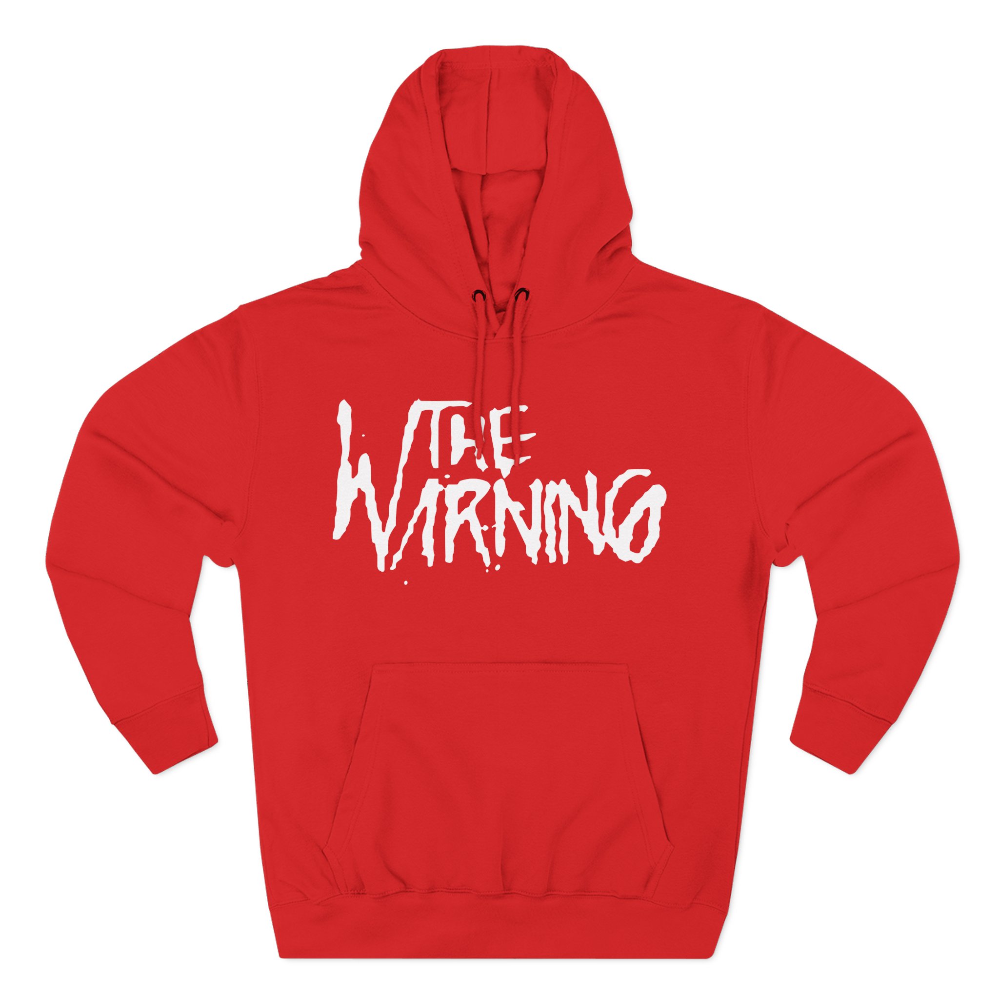 The Warning Logo Three-Panel Fleece Hoodie