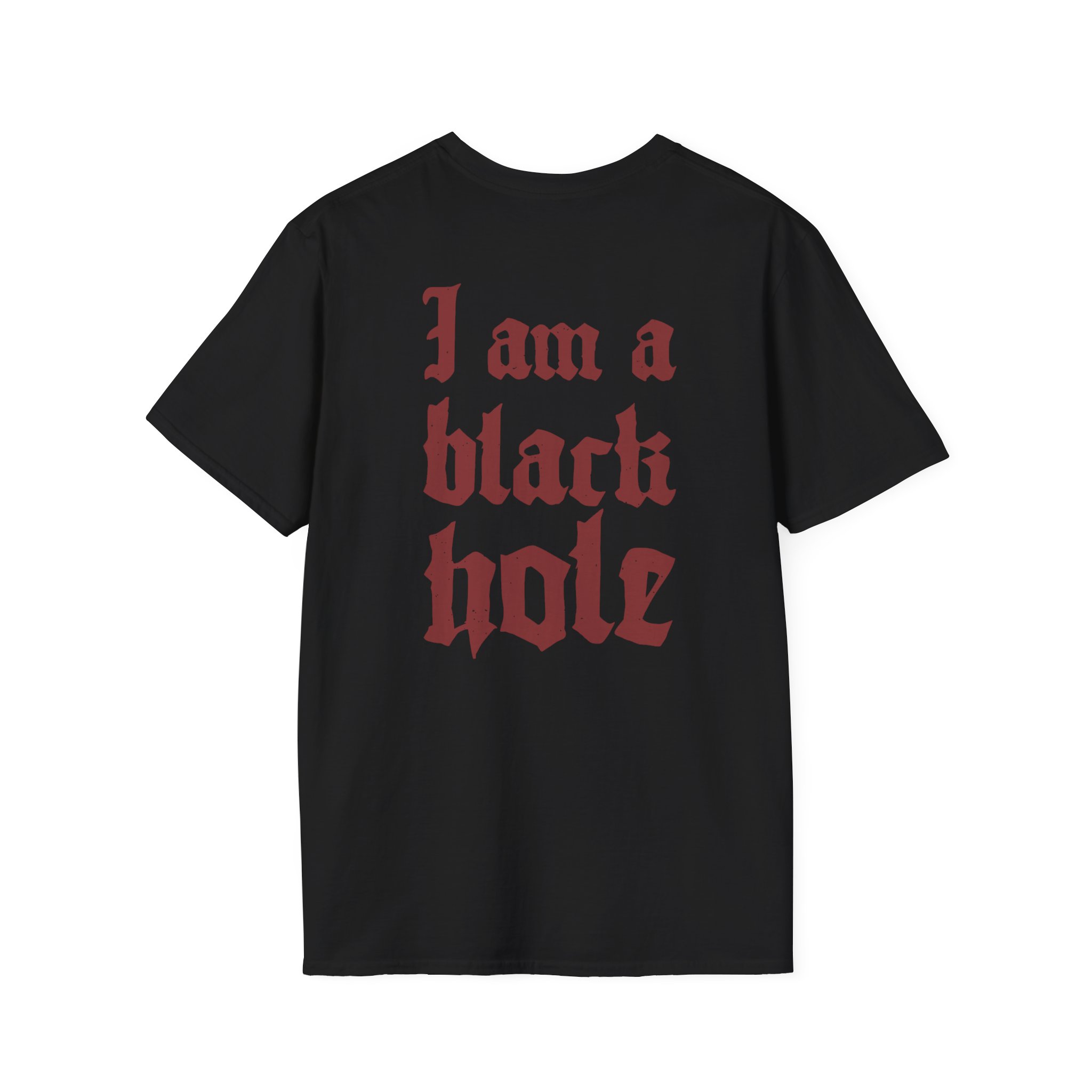 Black Tongue I Am A Black Hole Unisex Softstyle T-Shirt