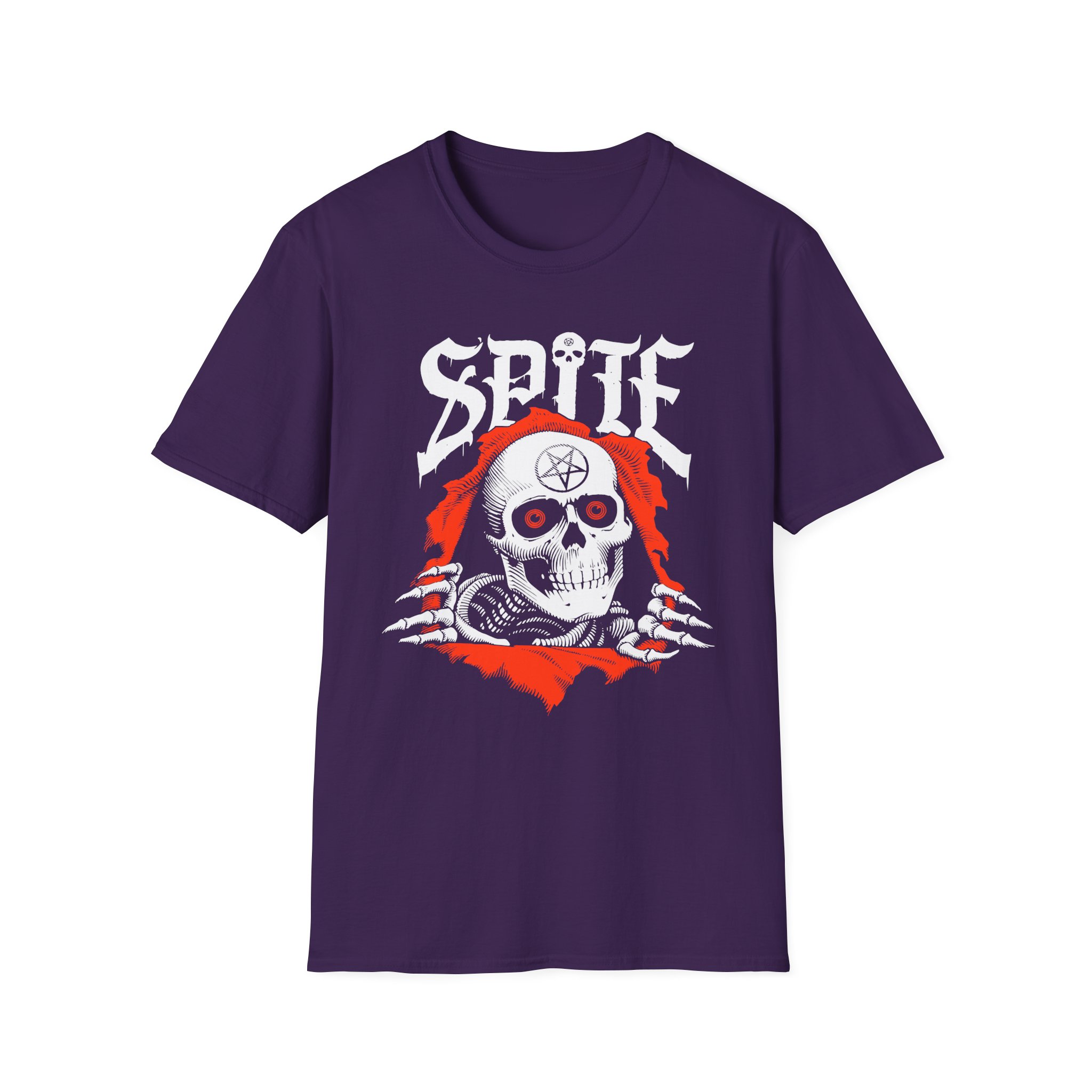 Spite Skeleton Unisex Softstyle T-Shirt