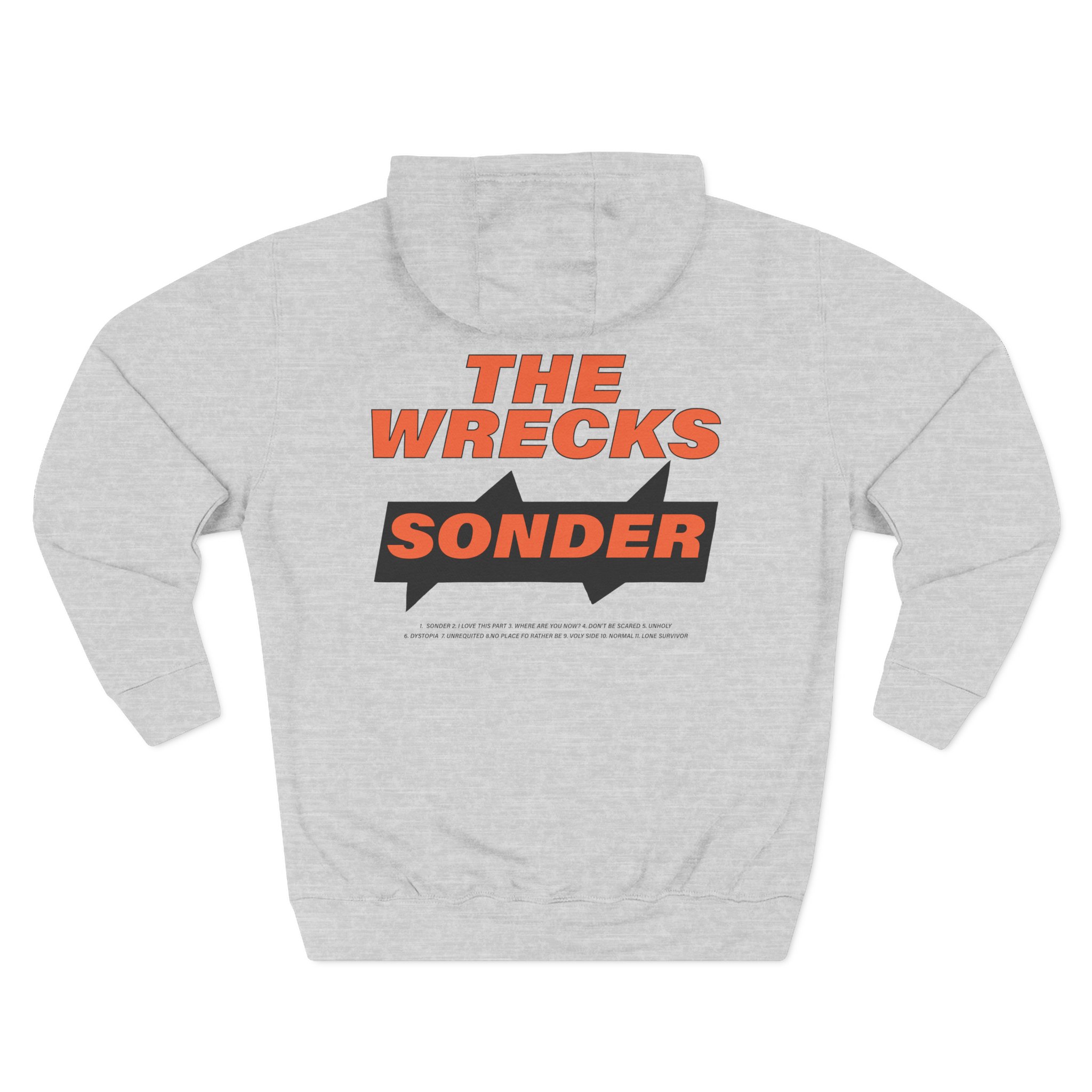 The Wrecks Sonder Three-Panel Fleece Hoodie