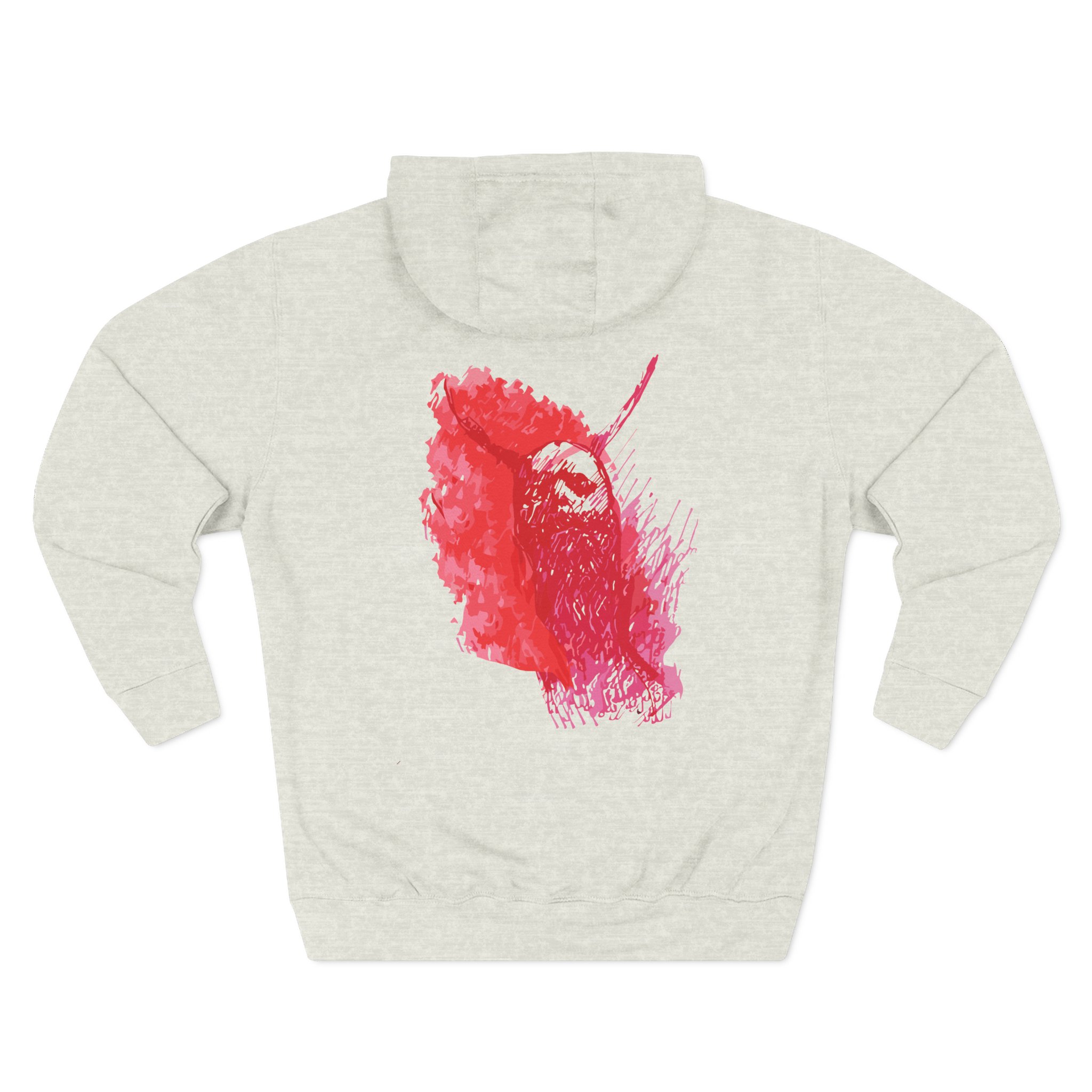 Left Behind Blessed by the Burn Three-Panel Fleece Hoodie