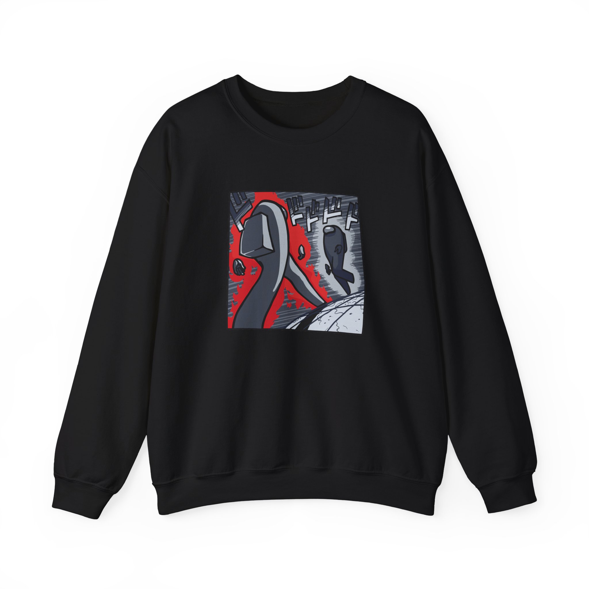 Among Us Menacing Unisex Heavy Blendâ„¢ Crewneck Sweatshirt